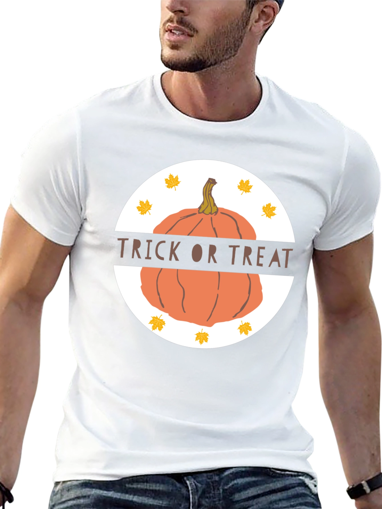 Trick or Treat Pumpkin Halloween T-Shirt