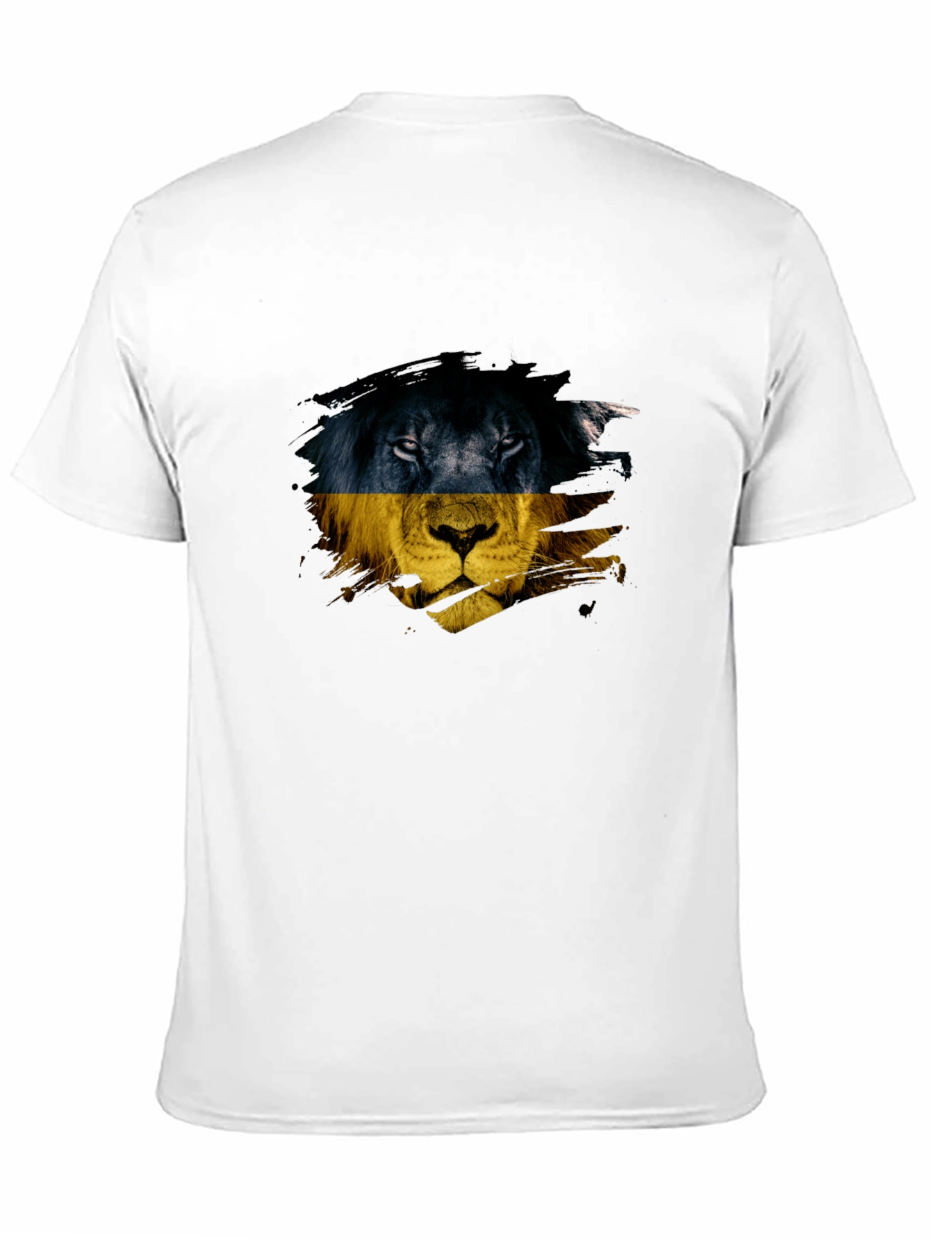 Lion Ukraine Flag T-Shirt