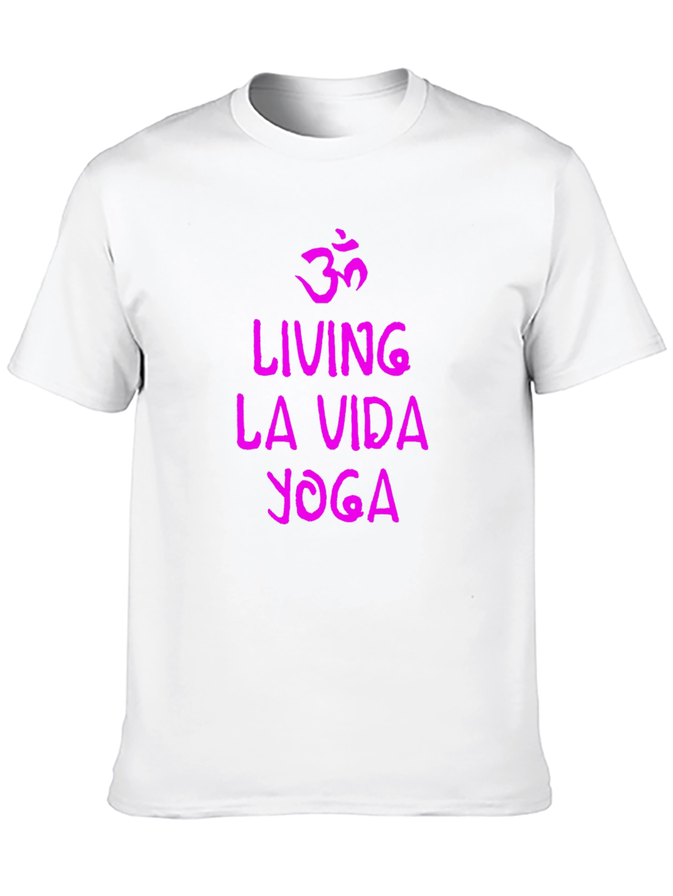 Living La Vida Yoga Black Graphic Tee