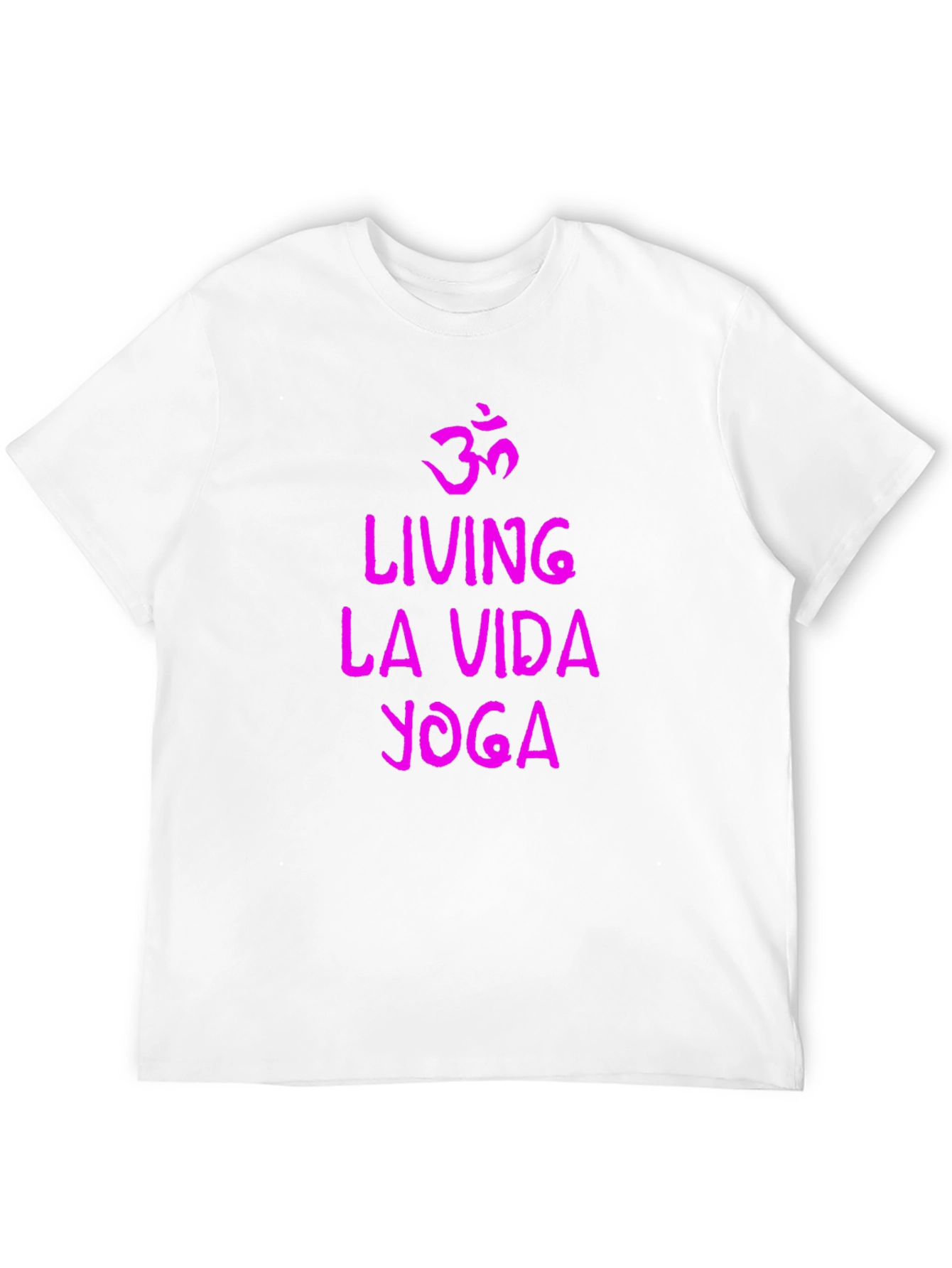 Living La Vida Yoga Black Graphic Tee