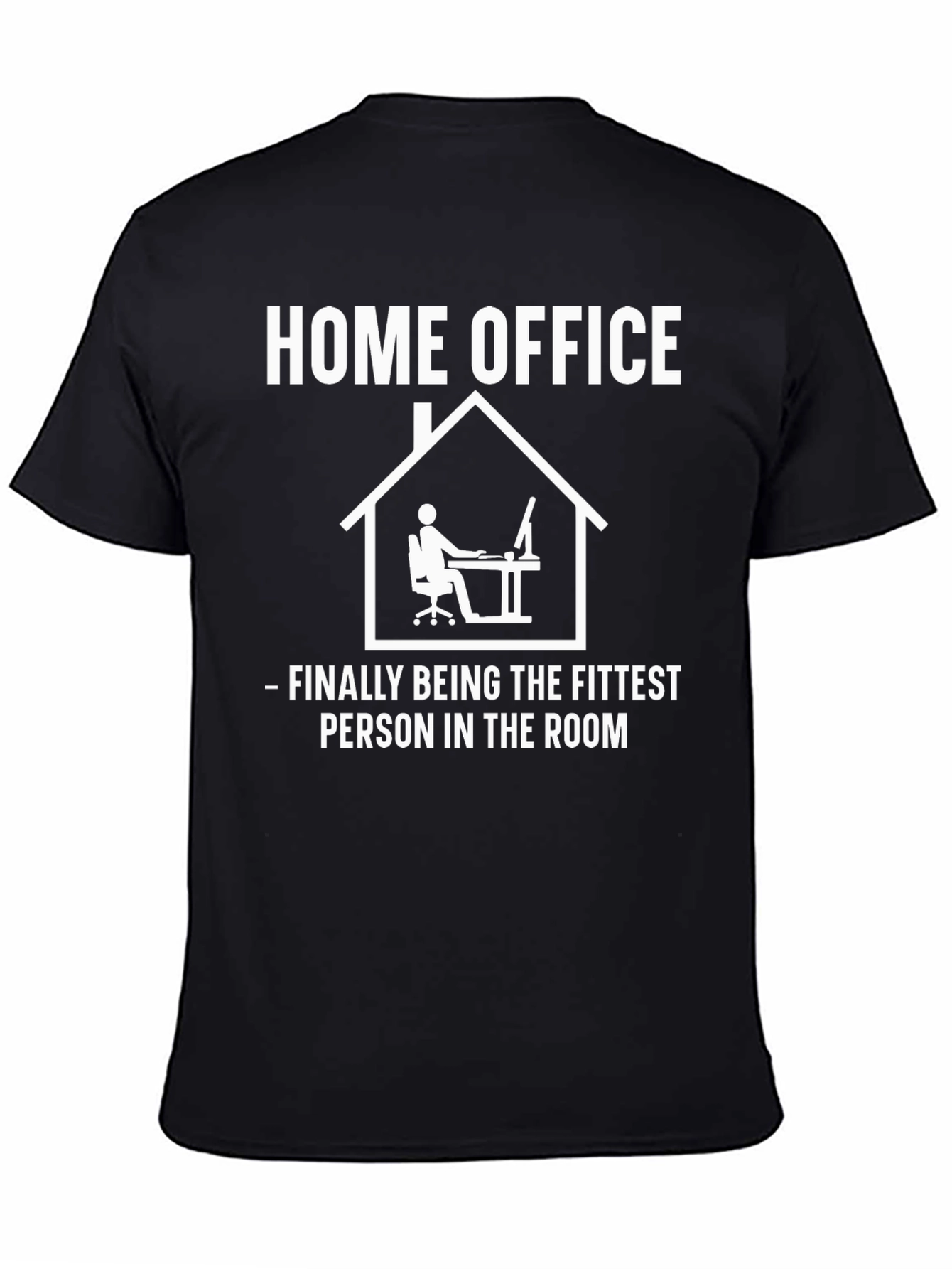 Home Office Fittest in the Room Graphic Tee