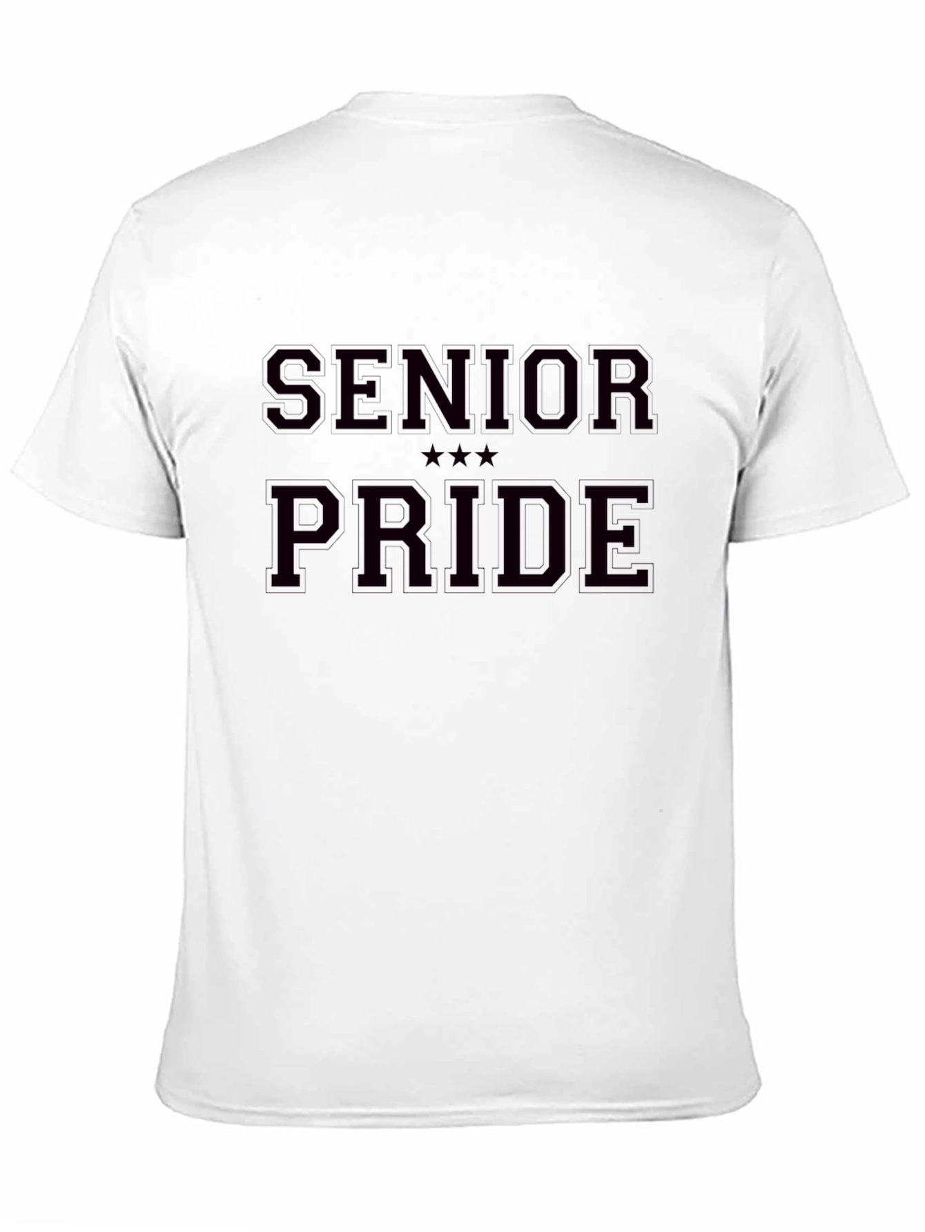 Senior Pride T-Shirt - Classic Varsity Style