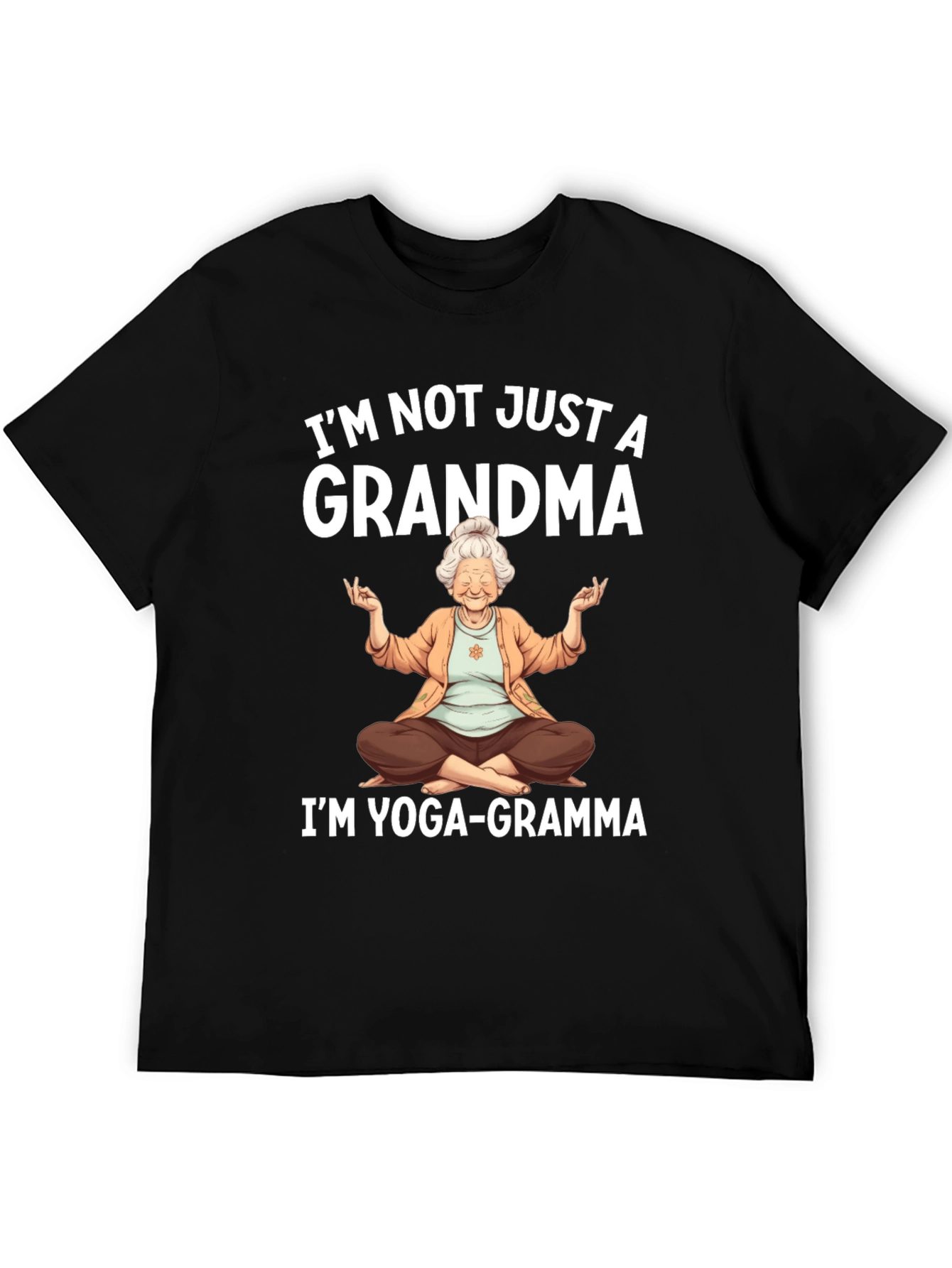 Yoga-Gramma T-Shirt - Grandma Yoga Lover