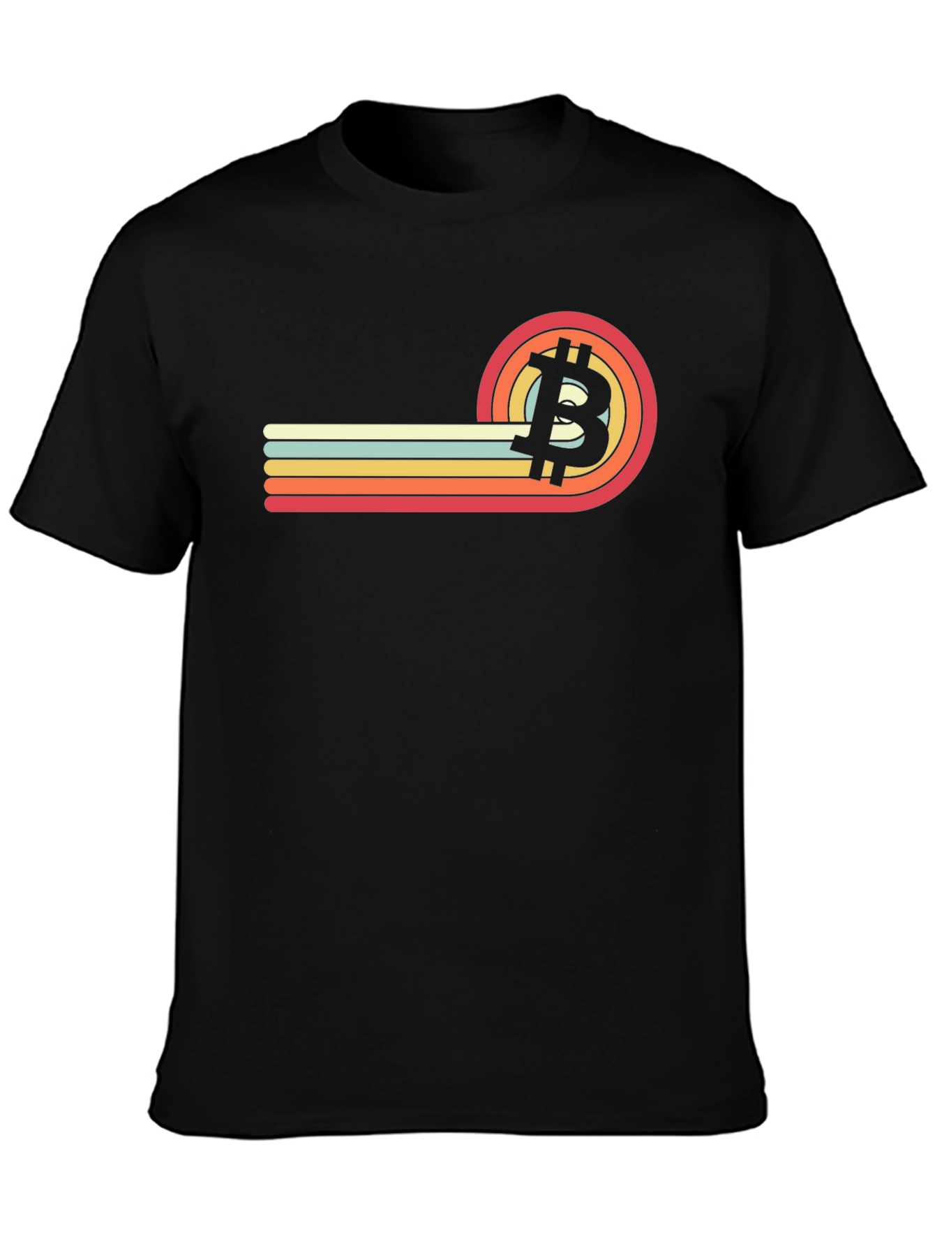 Retro Bitcoin (BTC) T-Shirt - Crypto Style
