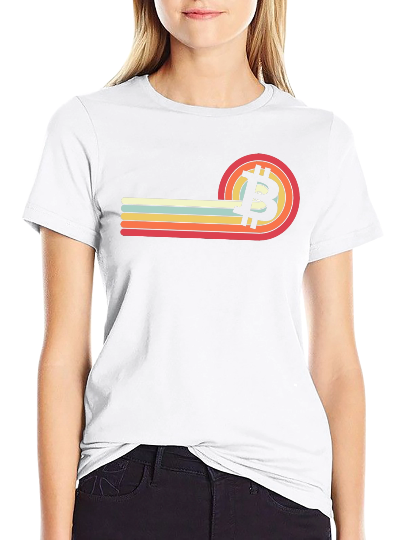 Retro Bitcoin (BTC) T-Shirt - Crypto Style