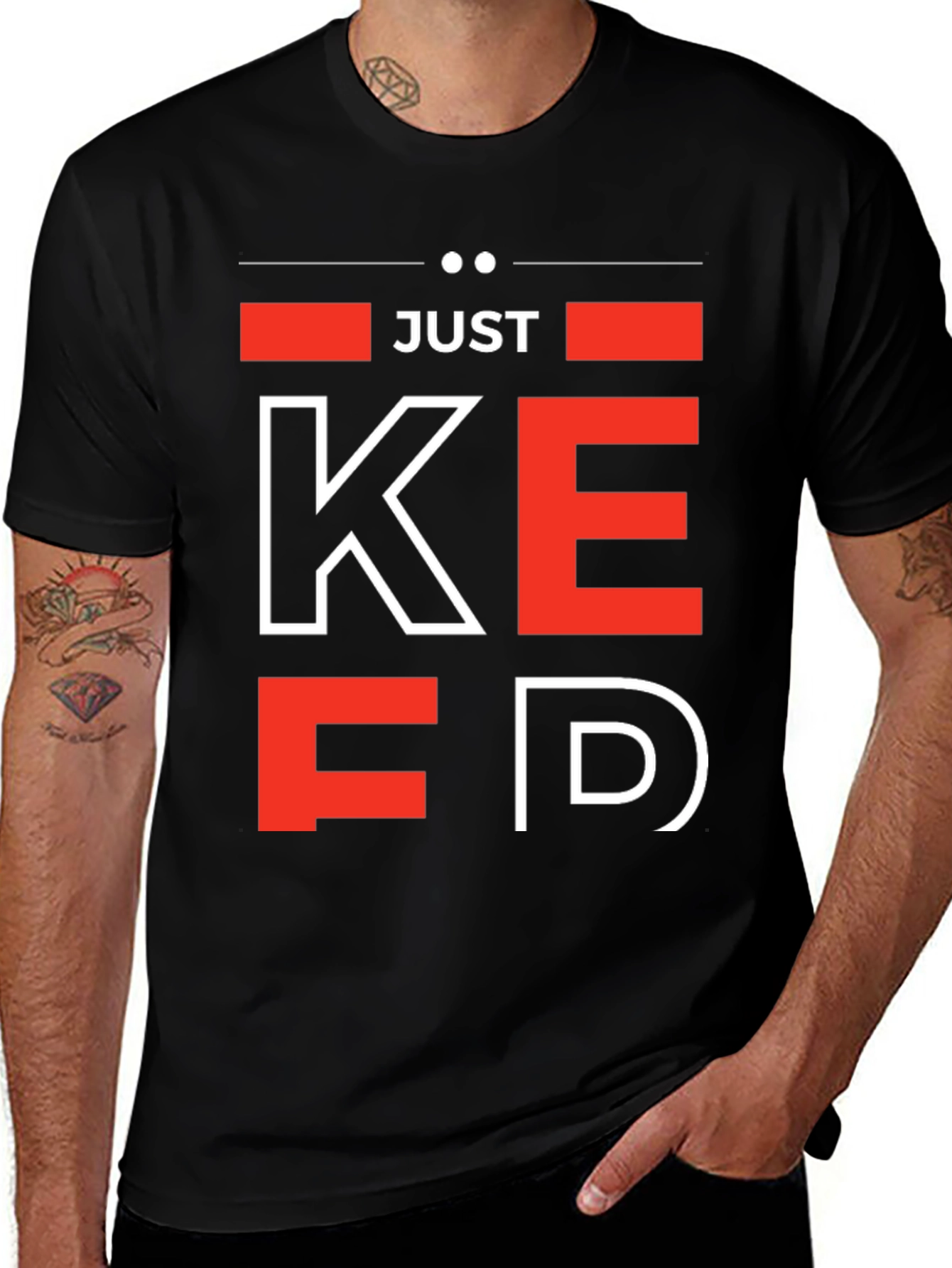 Just Keefed T-Shirt - Funny Graphic Tee