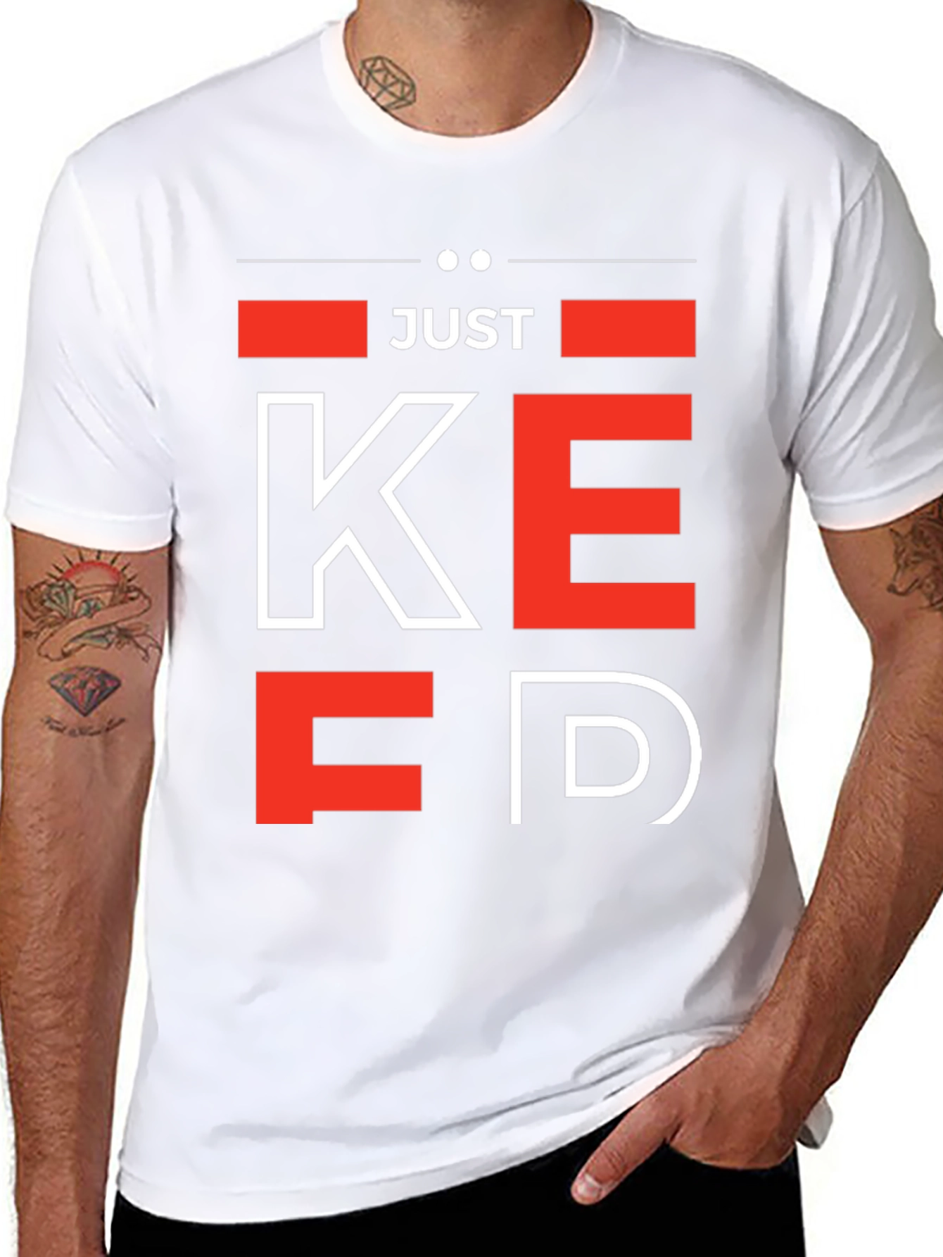 Just Keefed T-Shirt - Funny Graphic Tee