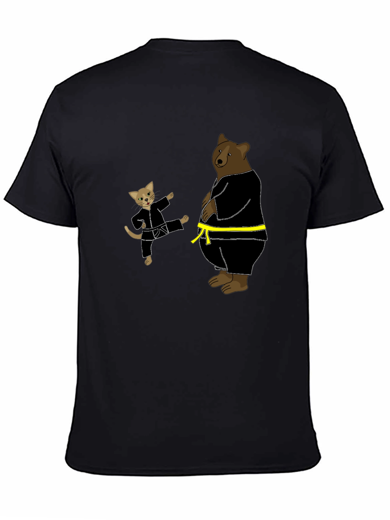 Karate Cat & Bear T-Shirt