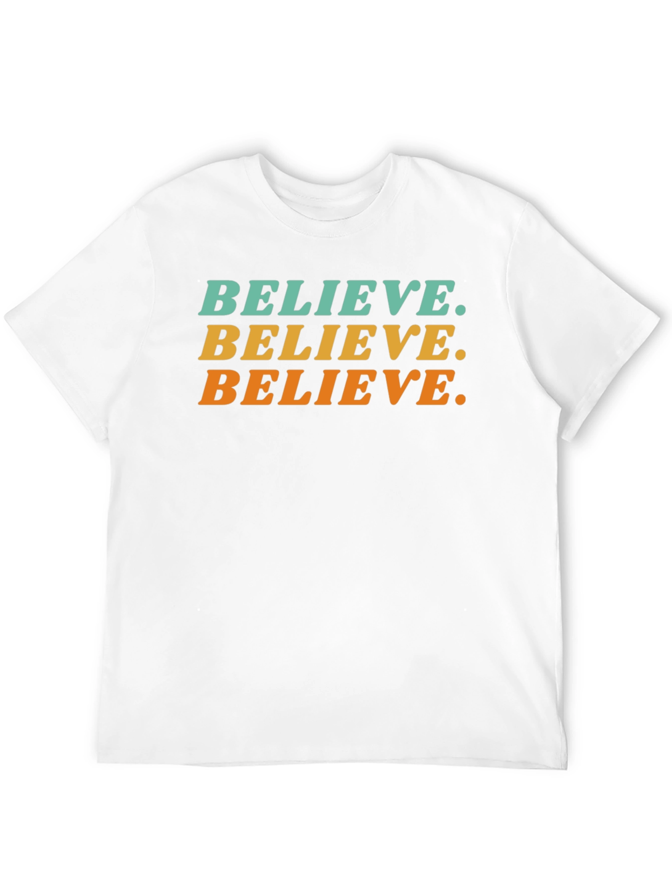 Believe Graphic T-Shirt - Retro Style