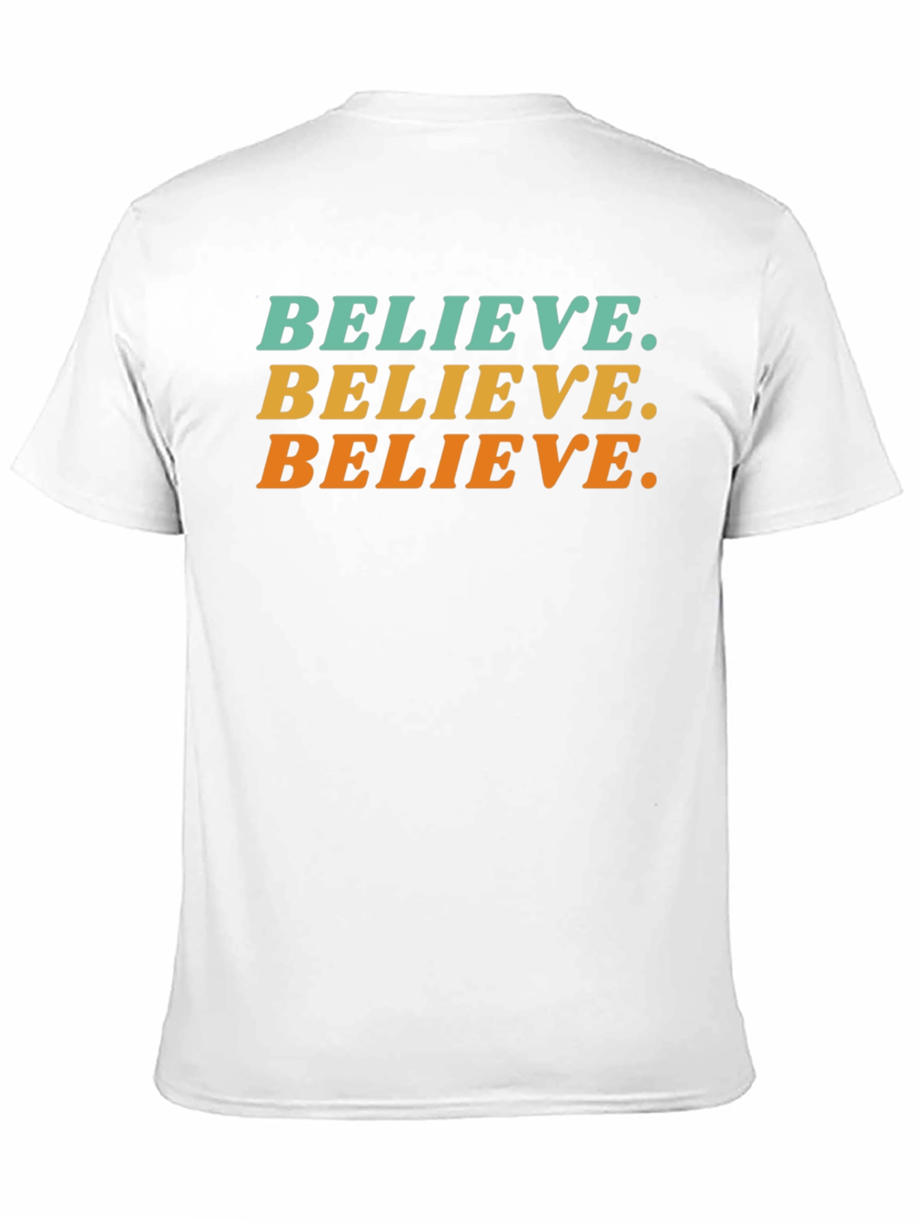 Believe Graphic T-Shirt - Retro Style