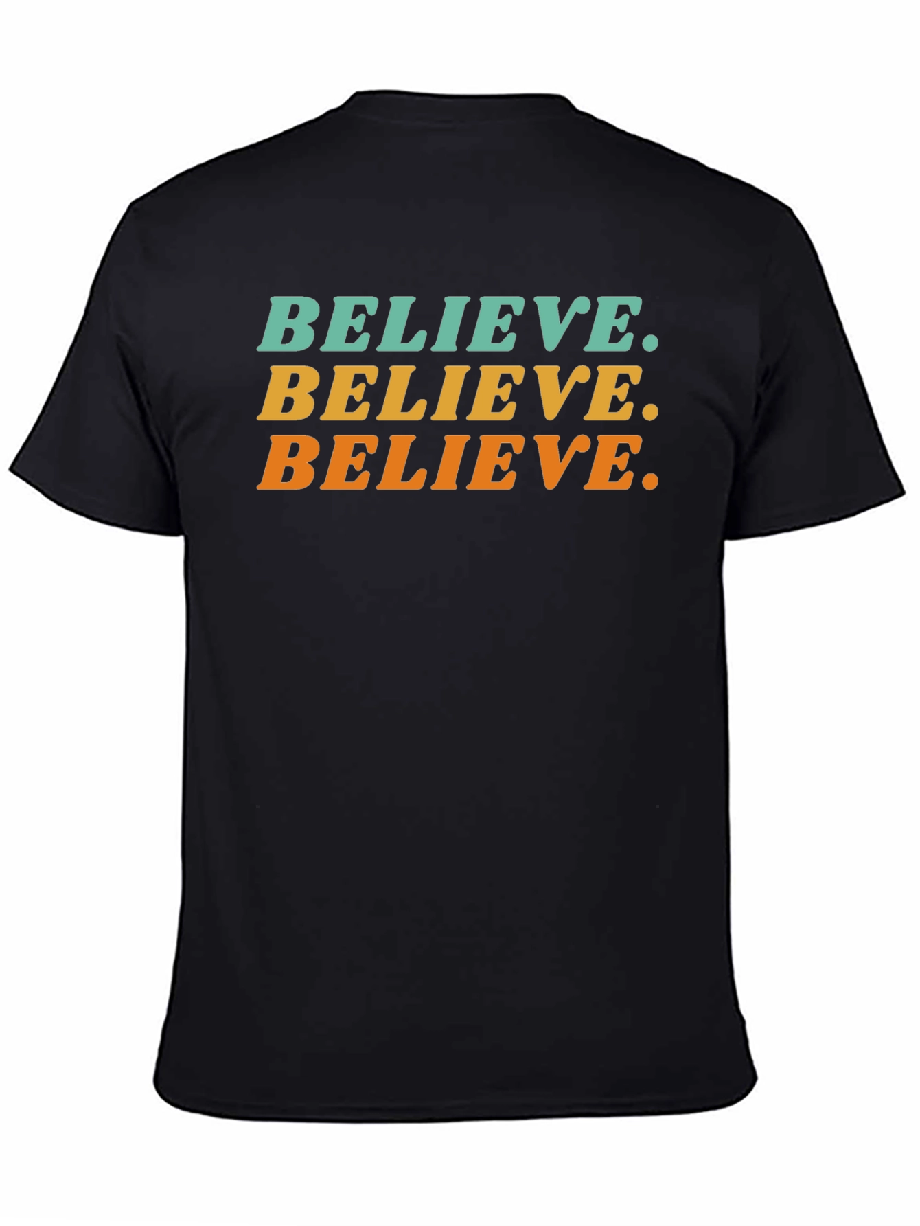 Believe Graphic T-Shirt - Retro Style