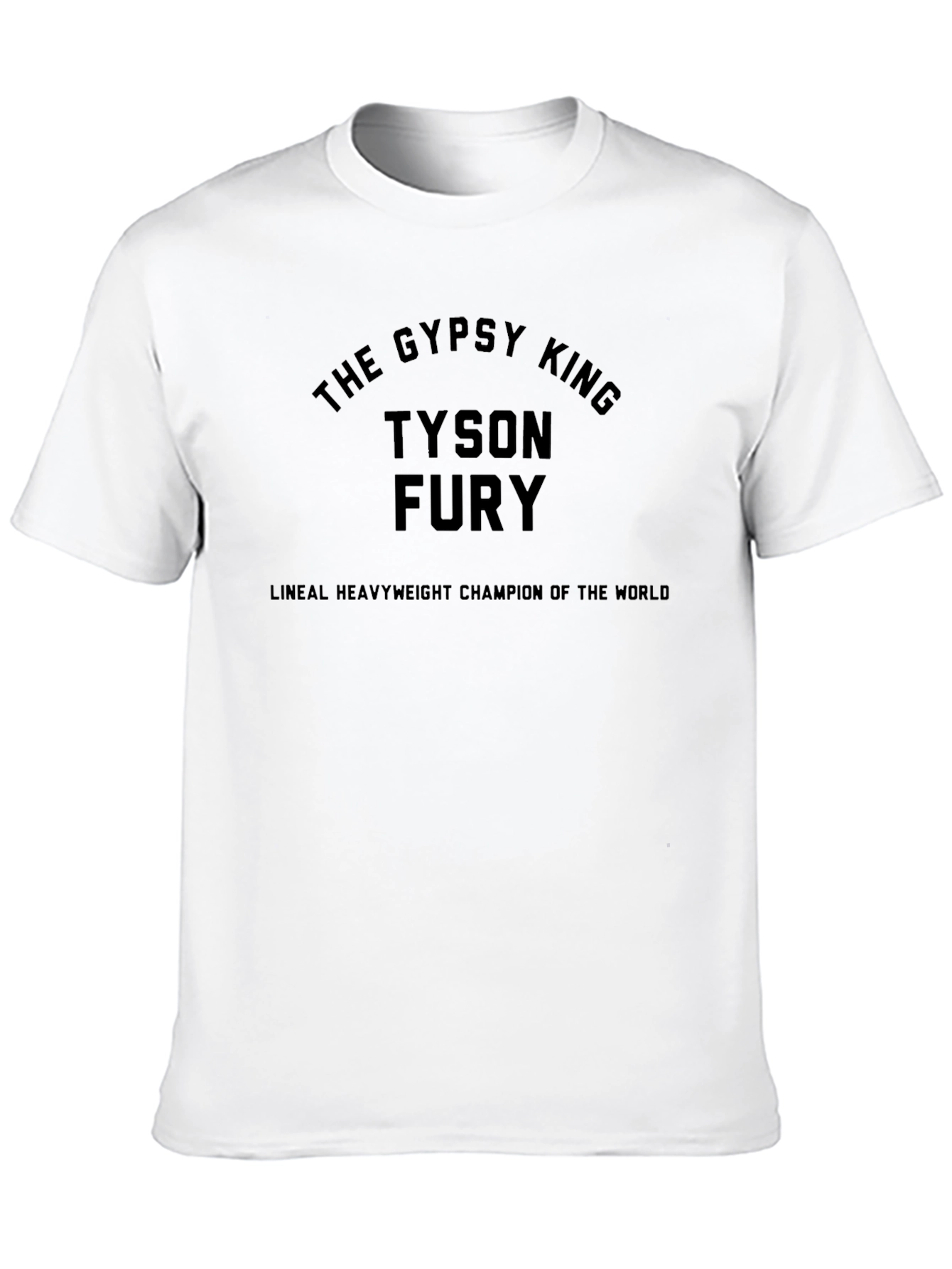 The Gypsy King Tyson Fury Black T-Shirt