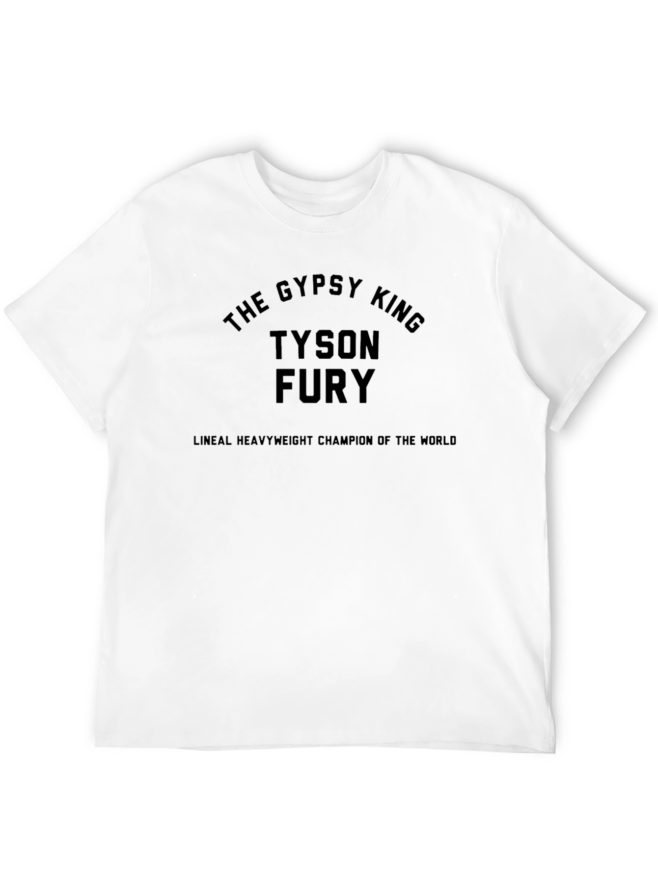 The Gypsy King Tyson Fury Black T-Shirt
