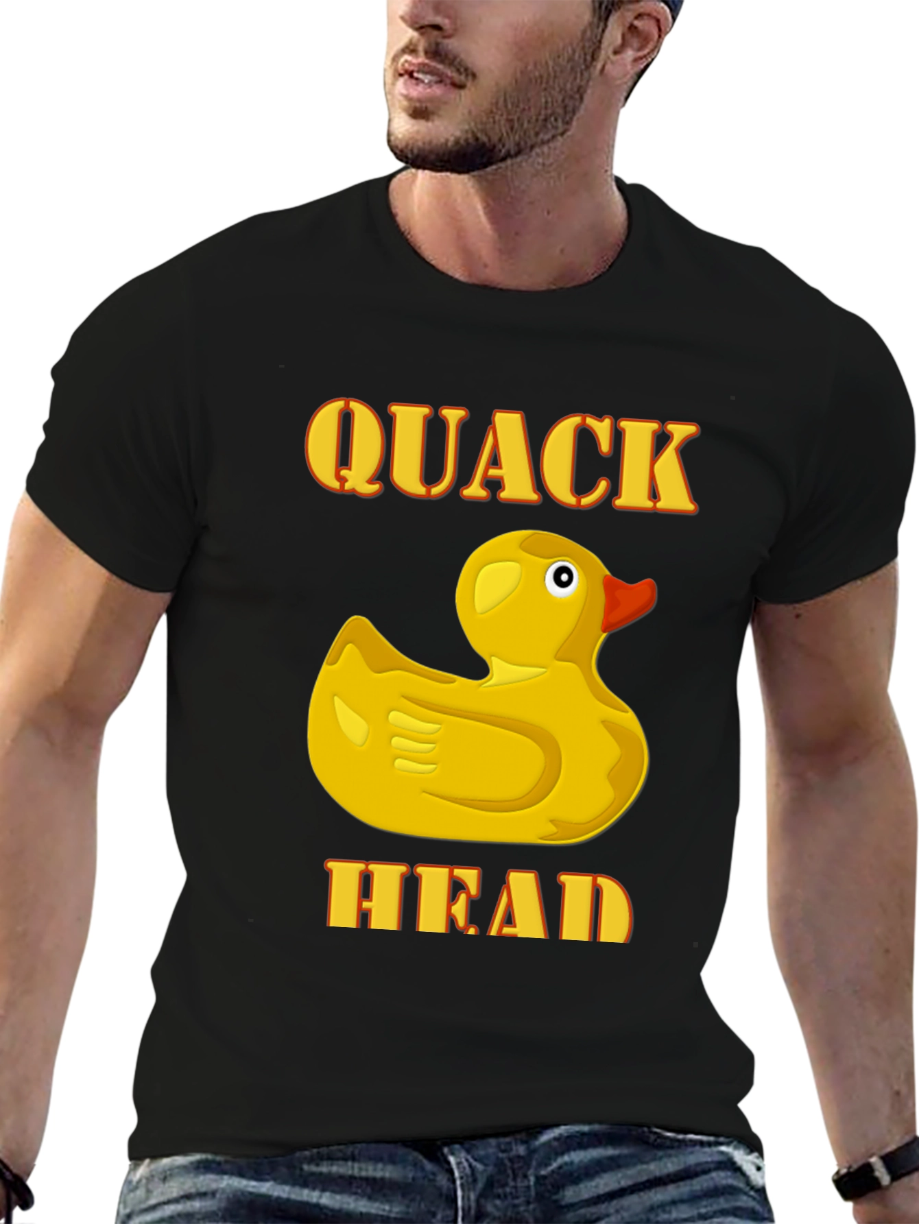 Quack Head T-Shirt - Funny Duck Graphic Tee