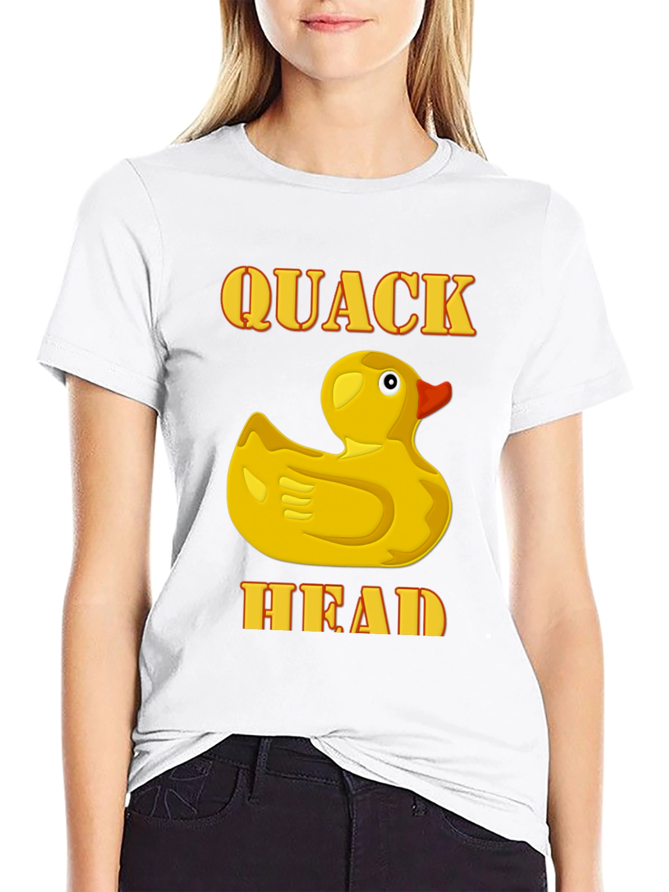 Quack Head T-Shirt - Funny Duck Graphic Tee