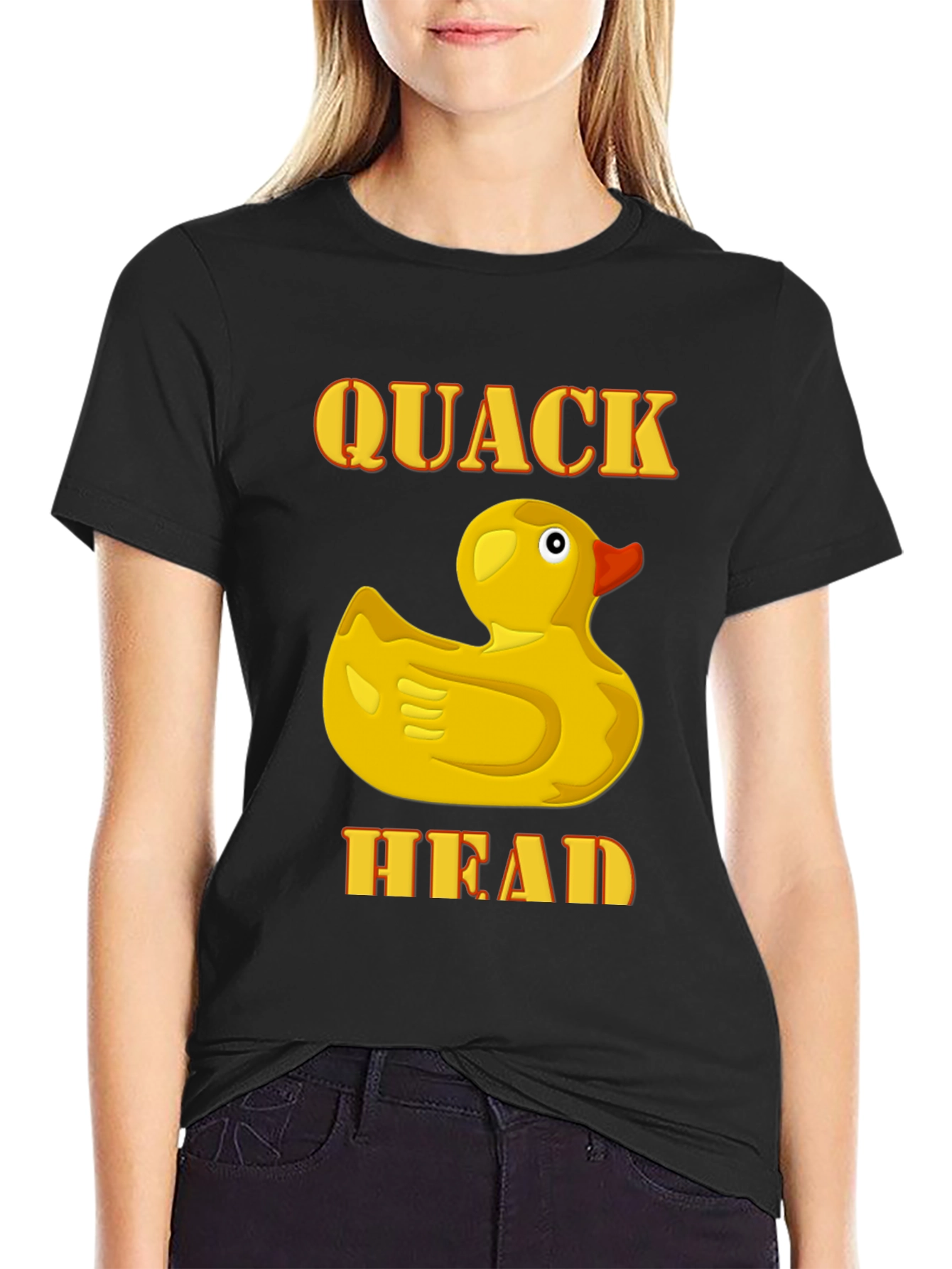 Quack Head T-Shirt - Funny Duck Graphic Tee