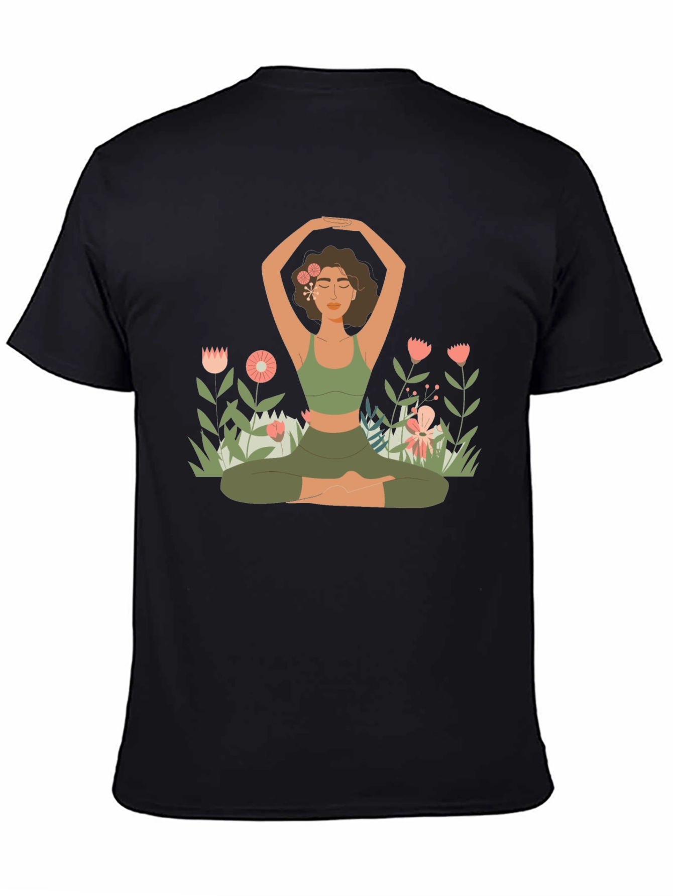 Yoga Girl Graphic Tee - Relaxed Fit
