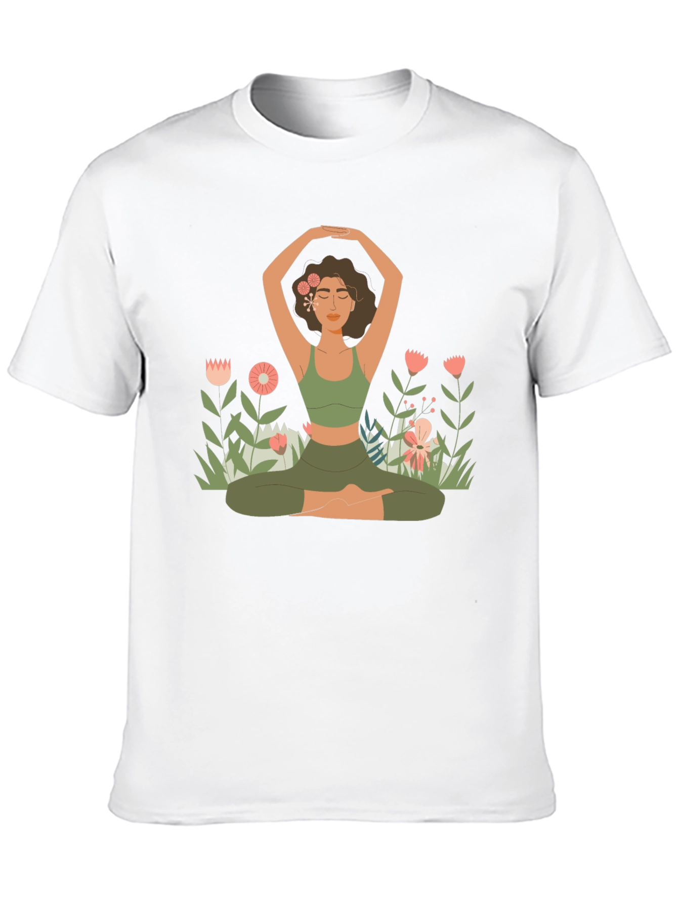 Yoga Girl Graphic Tee - Relaxed Fit