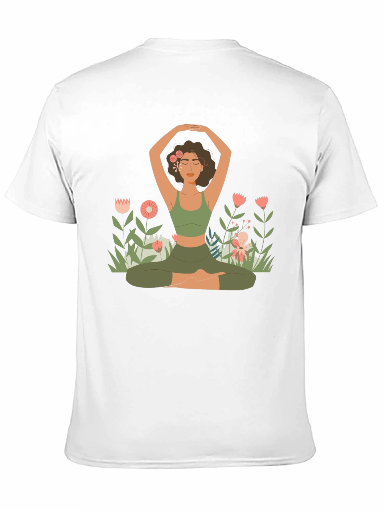 Yoga Girl Graphic Tee - Relaxed Fit