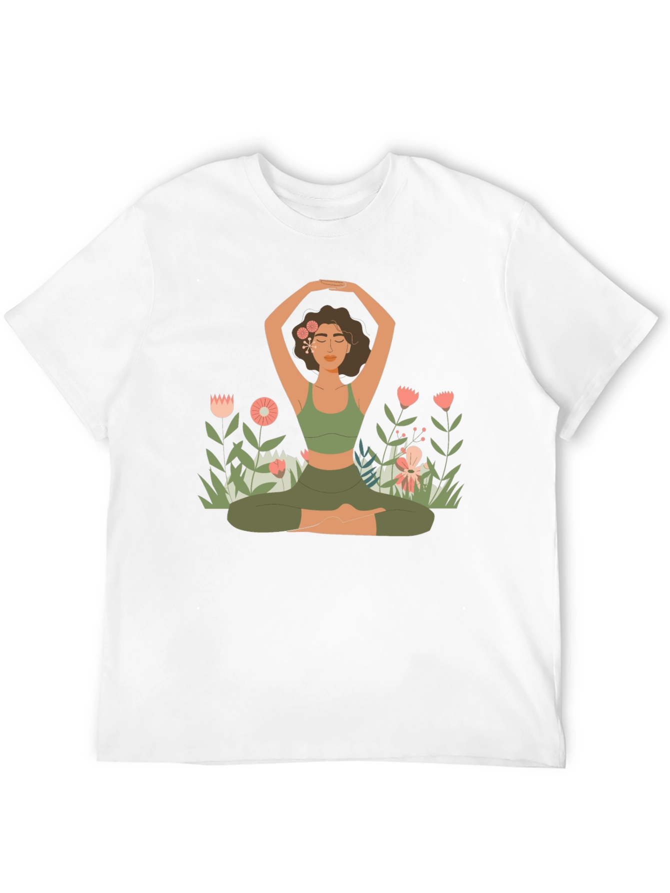 Yoga Girl Graphic Tee - Relaxed Fit