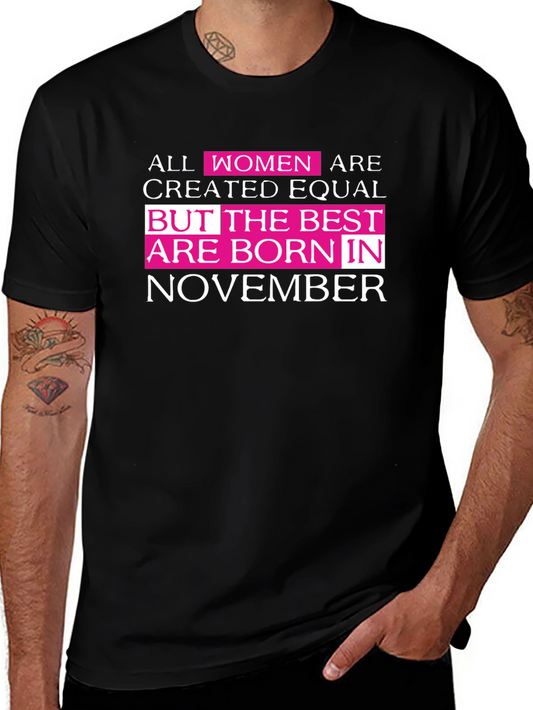 Best Women are Born in November T-Shirt