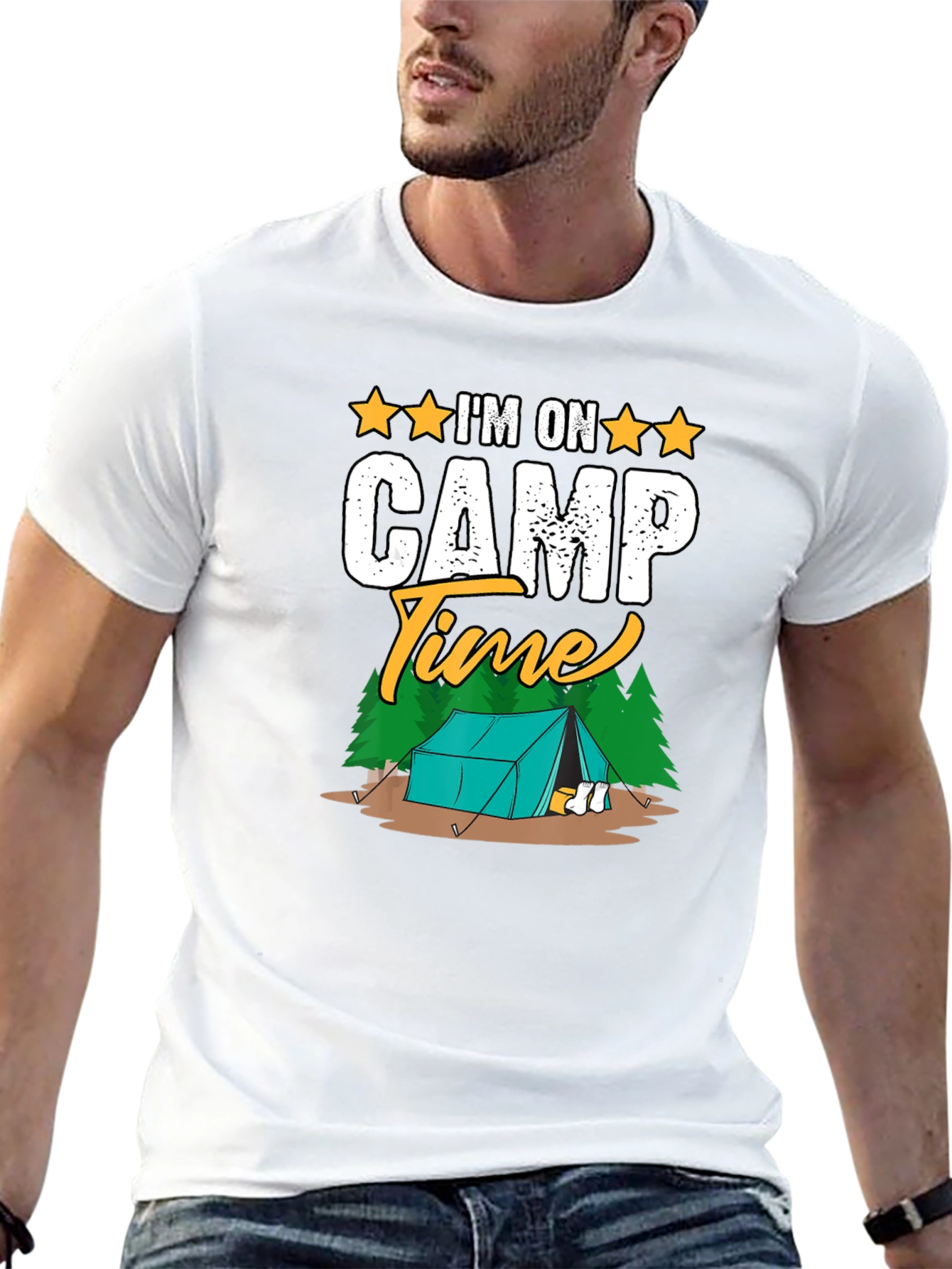 Camp Time Graphic T-Shirt