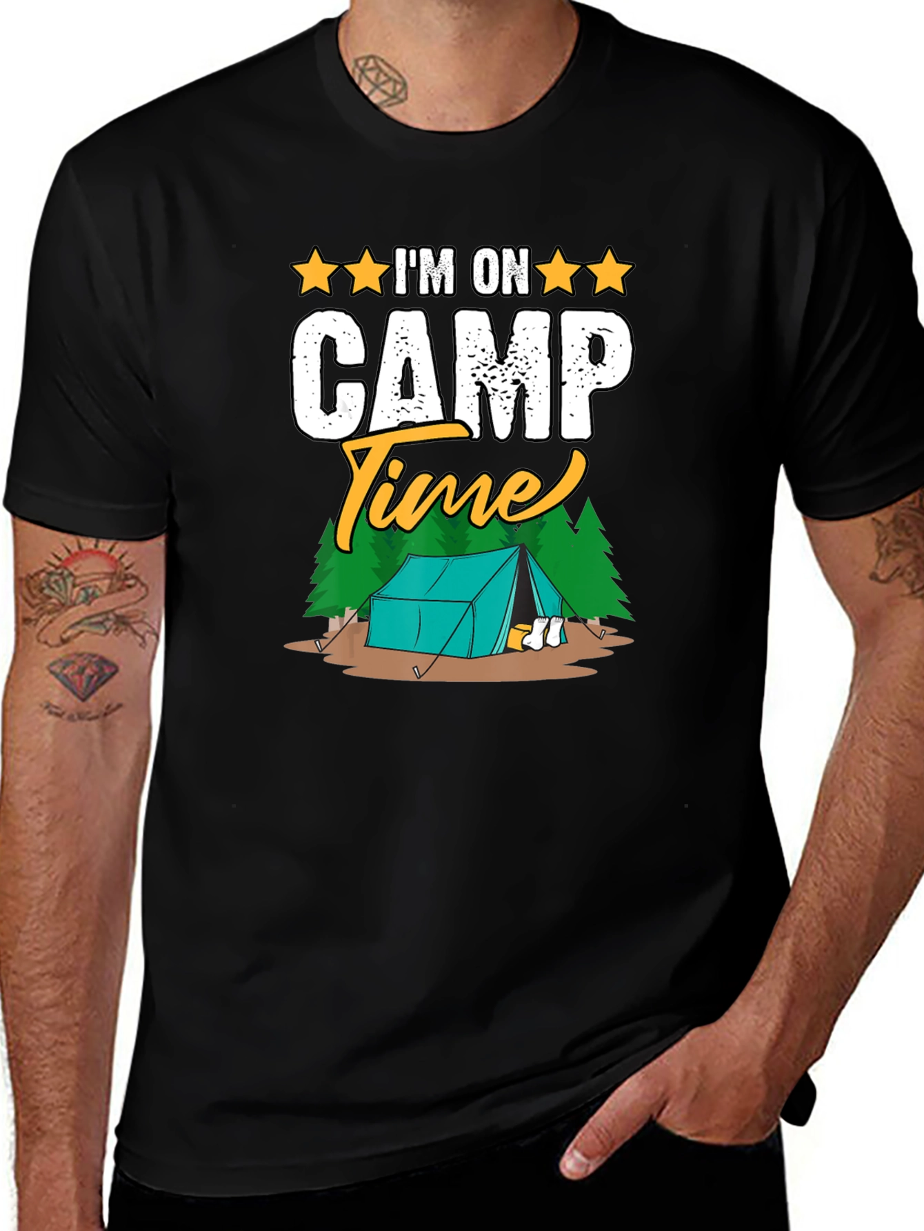 Camp Time Graphic T-Shirt