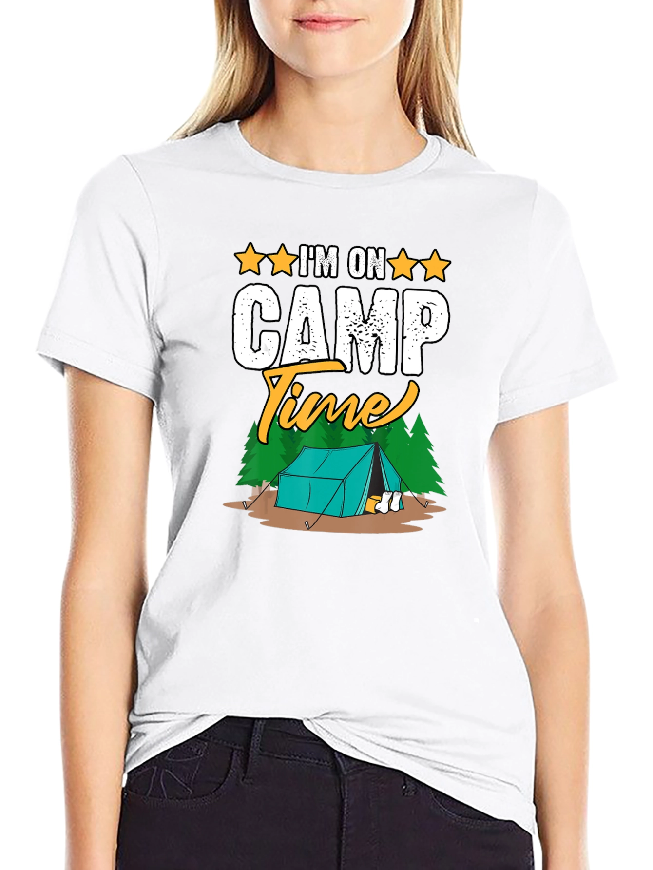 Camp Time Graphic T-Shirt