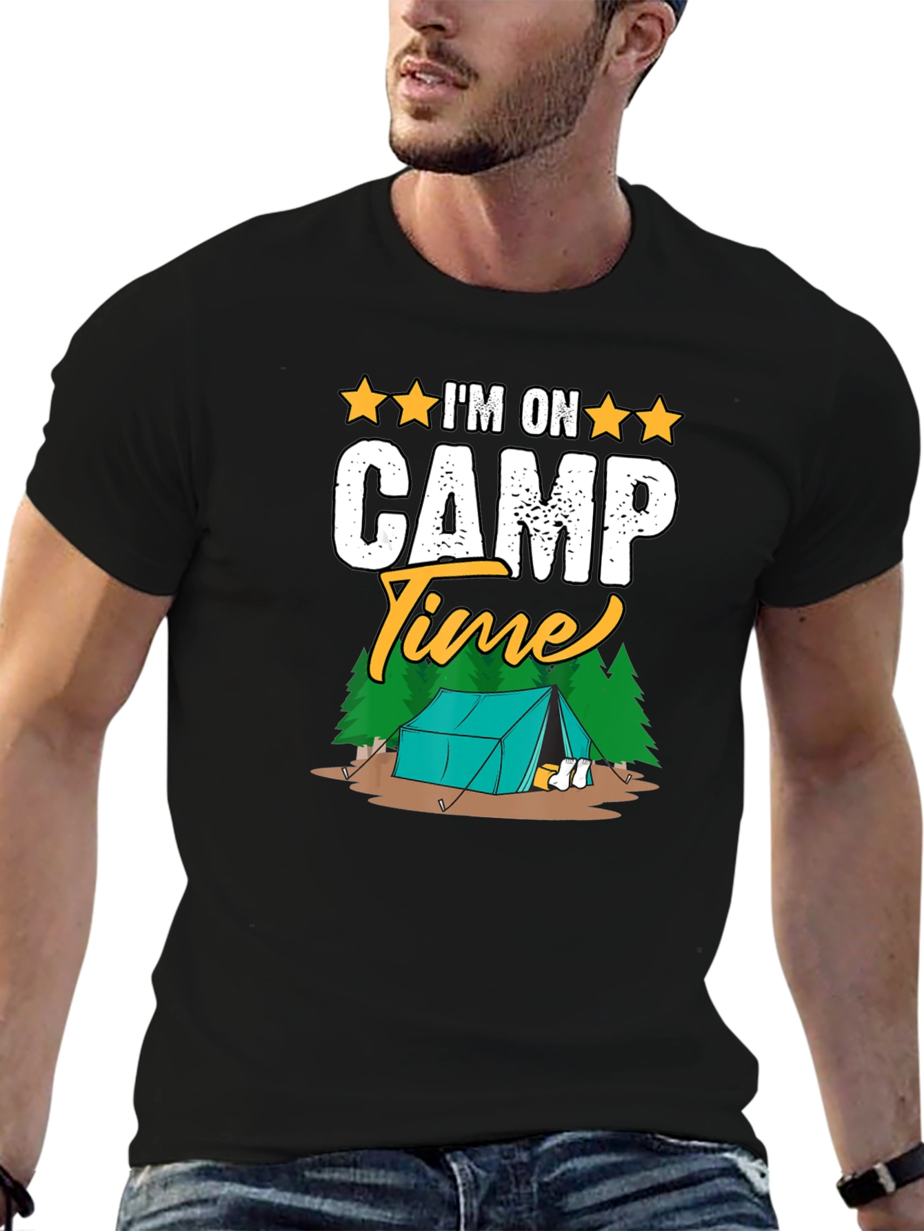 Camp Time Graphic T-Shirt