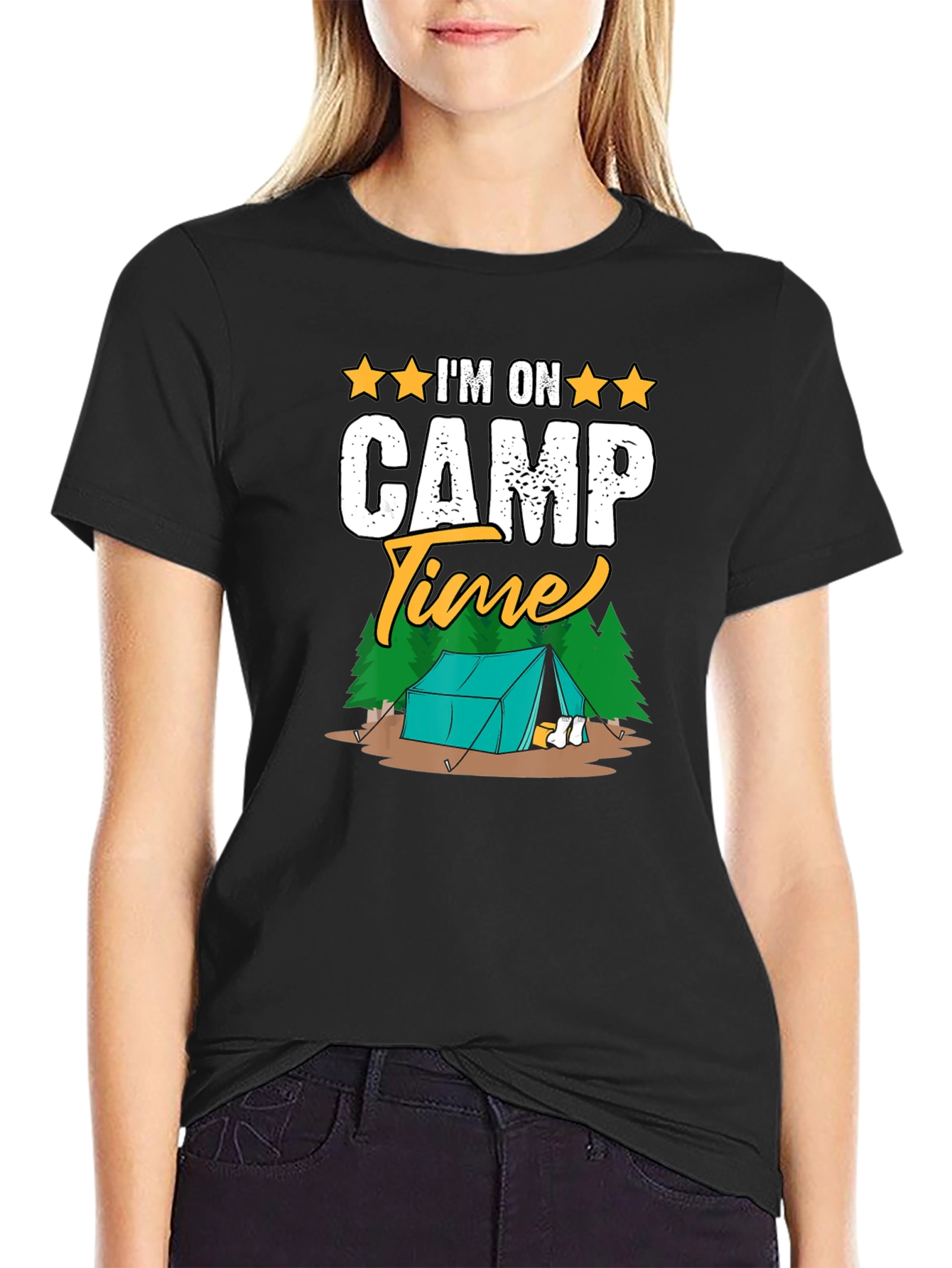 Camp Time Graphic T-Shirt