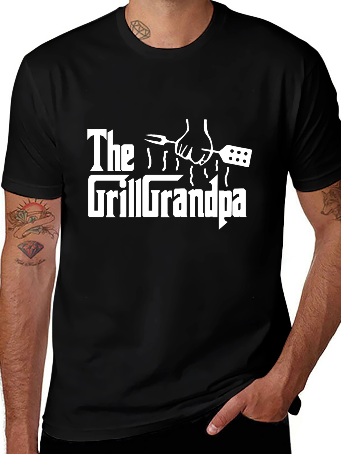 The Grill Grandpa T-Shirt - BBQ Master