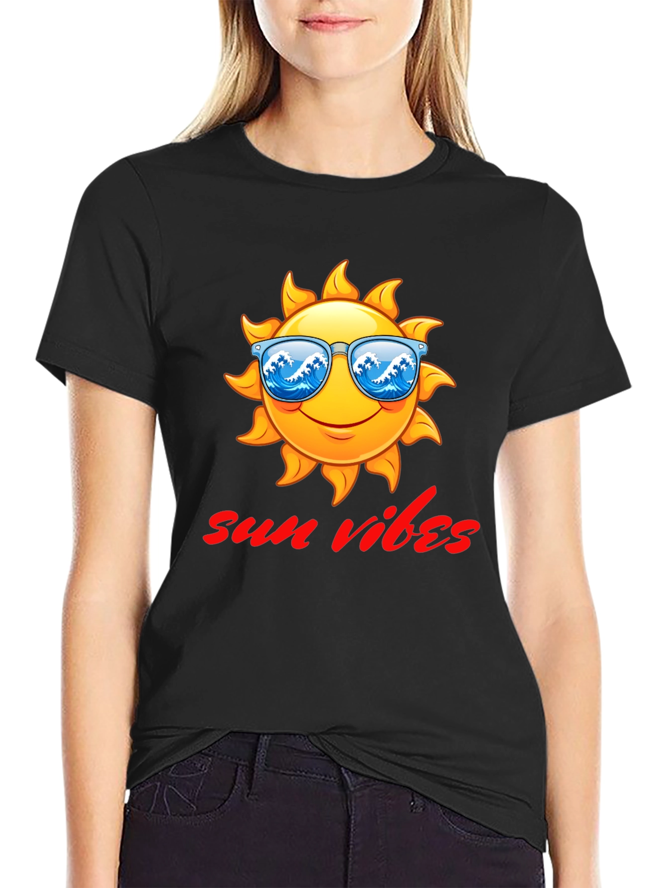 Sun Vibes Graphic T-Shirt -  Summer Ready!