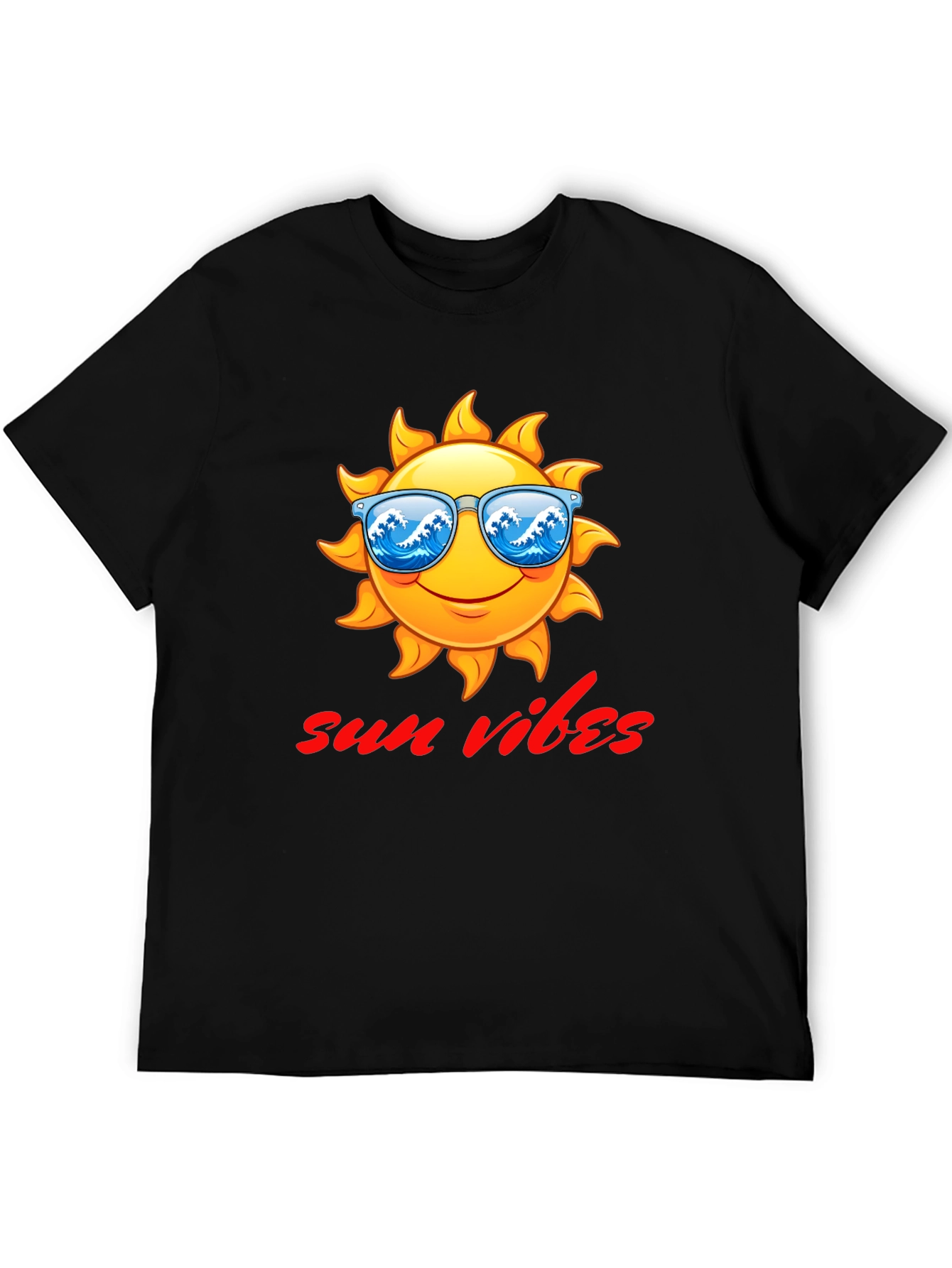 Sun Vibes Graphic T-Shirt -  Summer Ready!