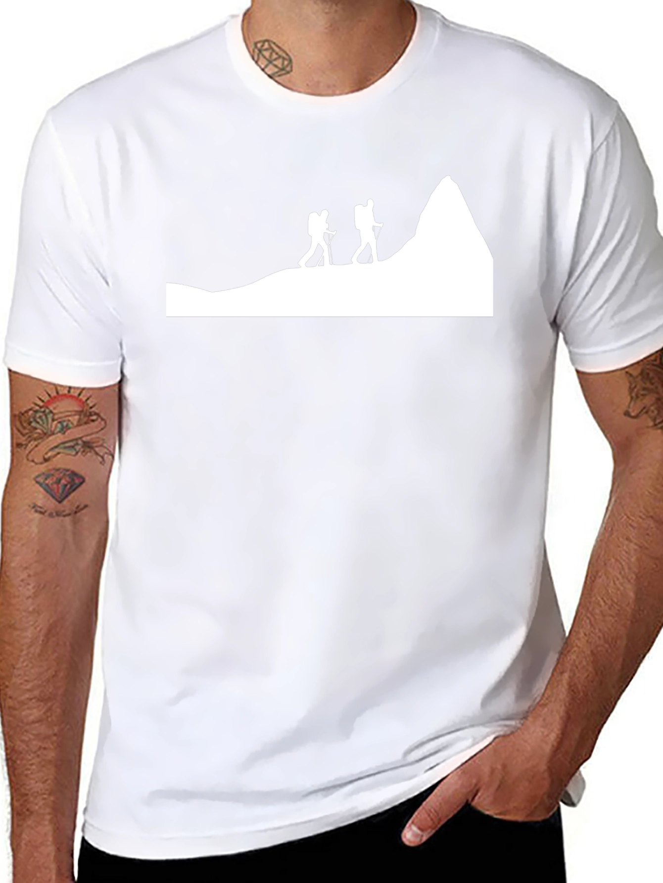 Hiking Silhouette T-Shirt - Adventure Ready