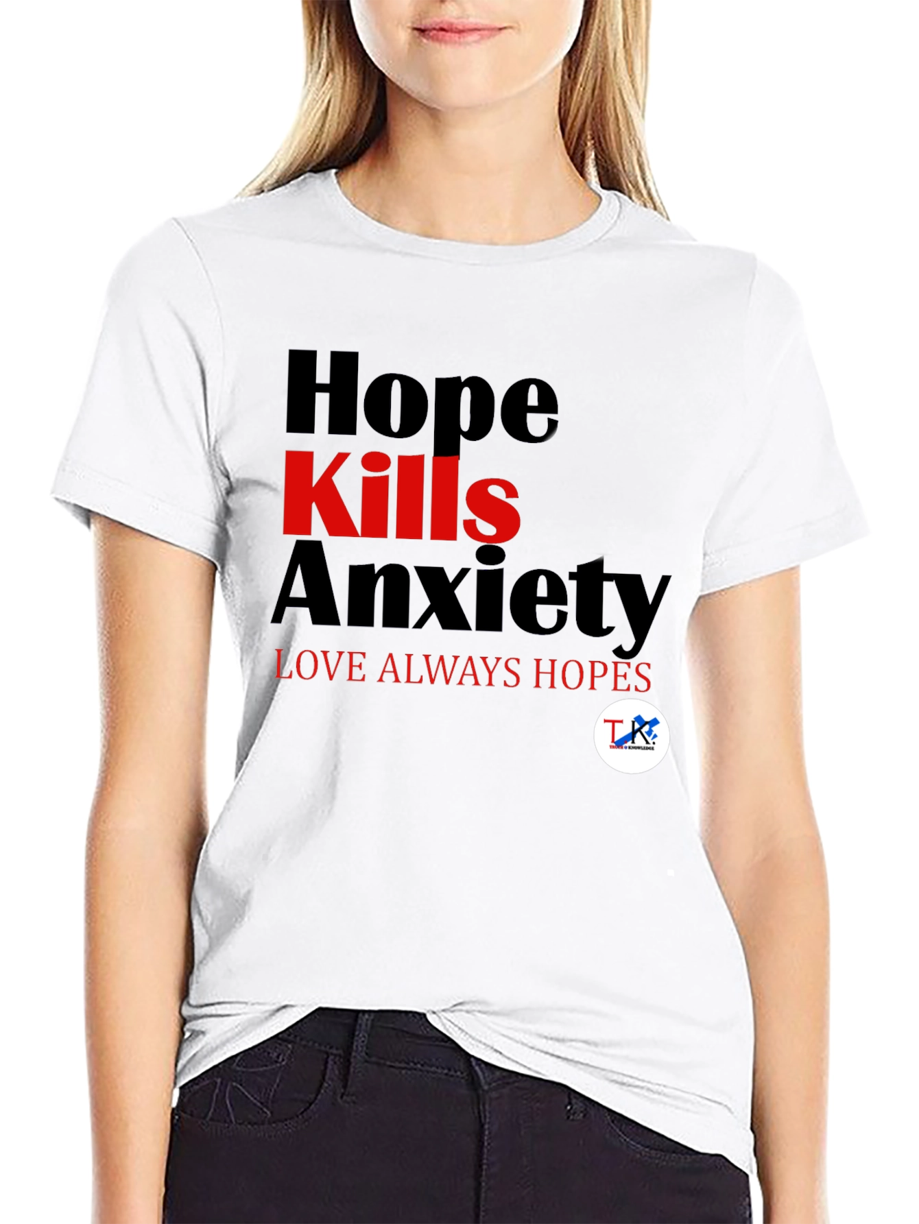 Hope Kills Anxiety T-Shirt - Mens Graphic Tee