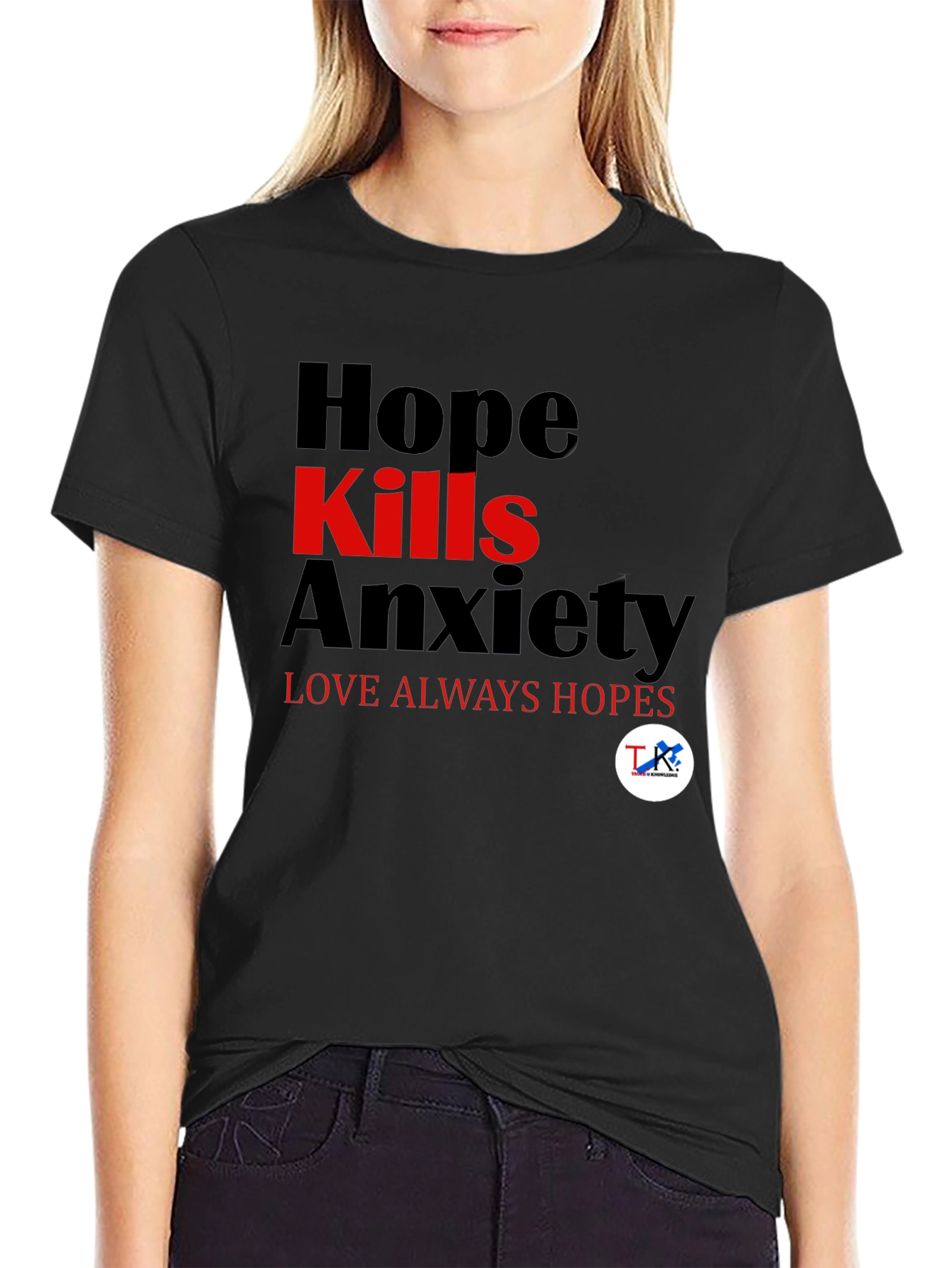 Hope Kills Anxiety T-Shirt - Mens Graphic Tee