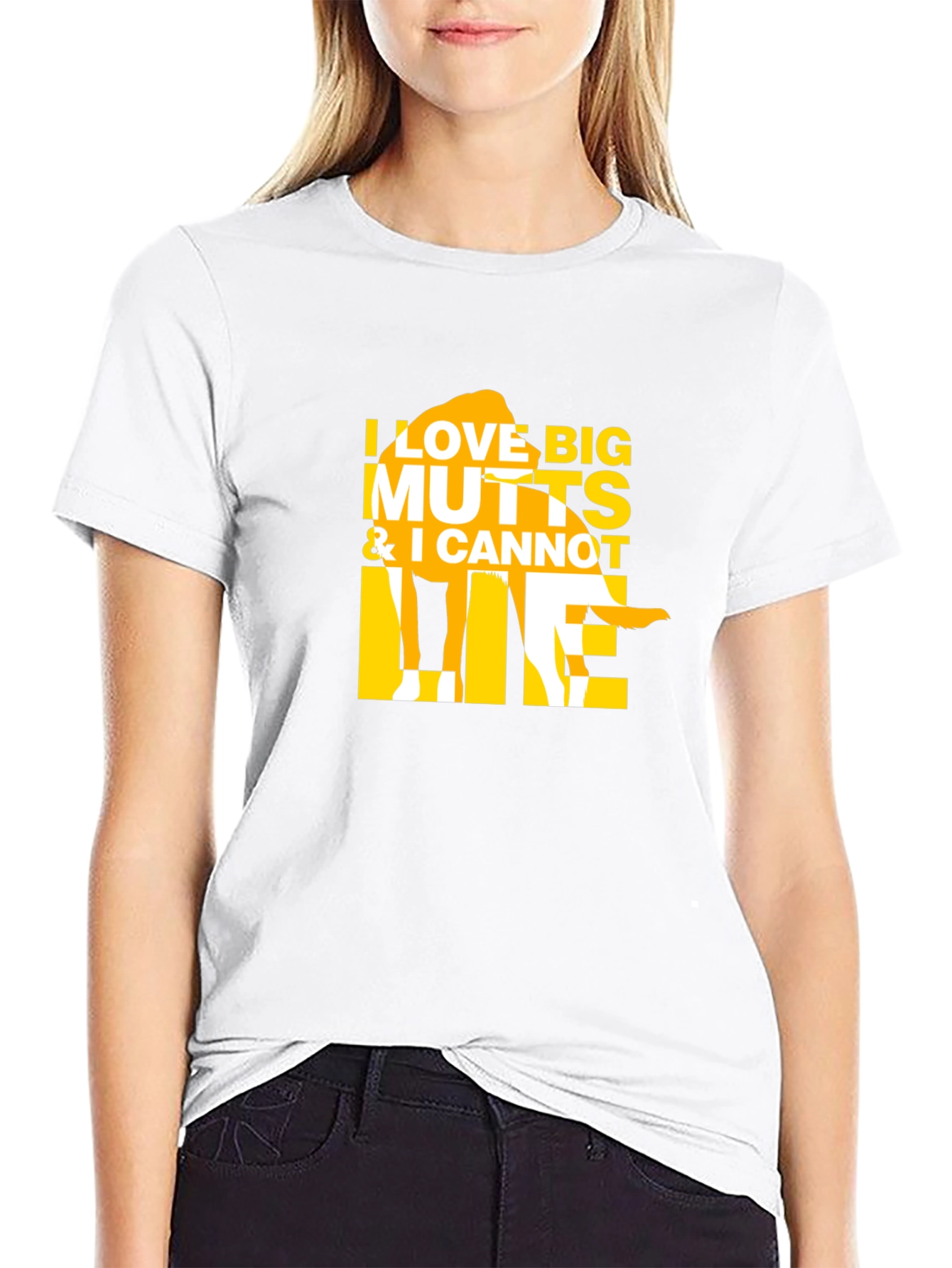 I Love Big Mutts T-Shirt Funny Dog Lover Tee