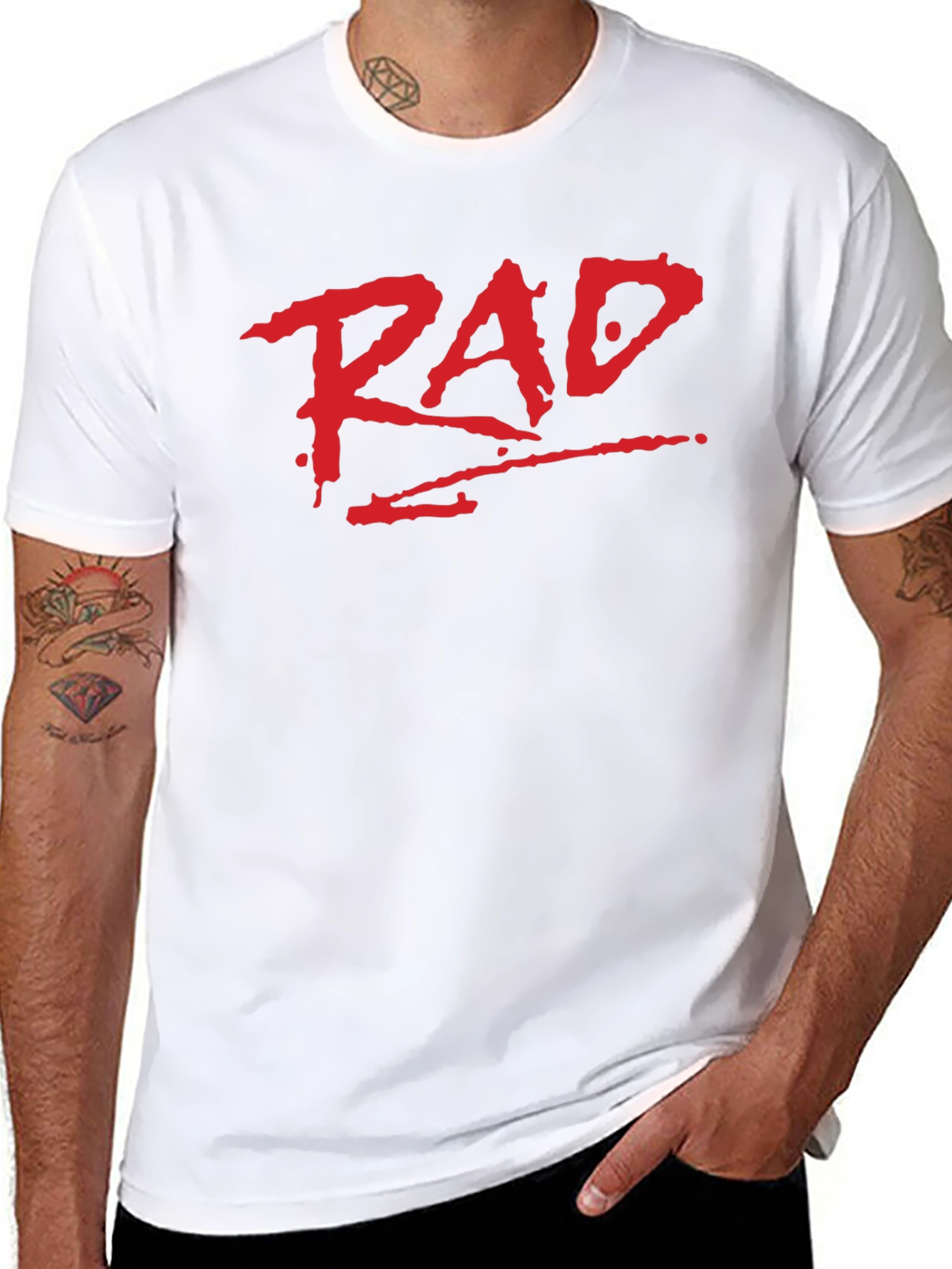 Rad Graphic Print T-Shirt