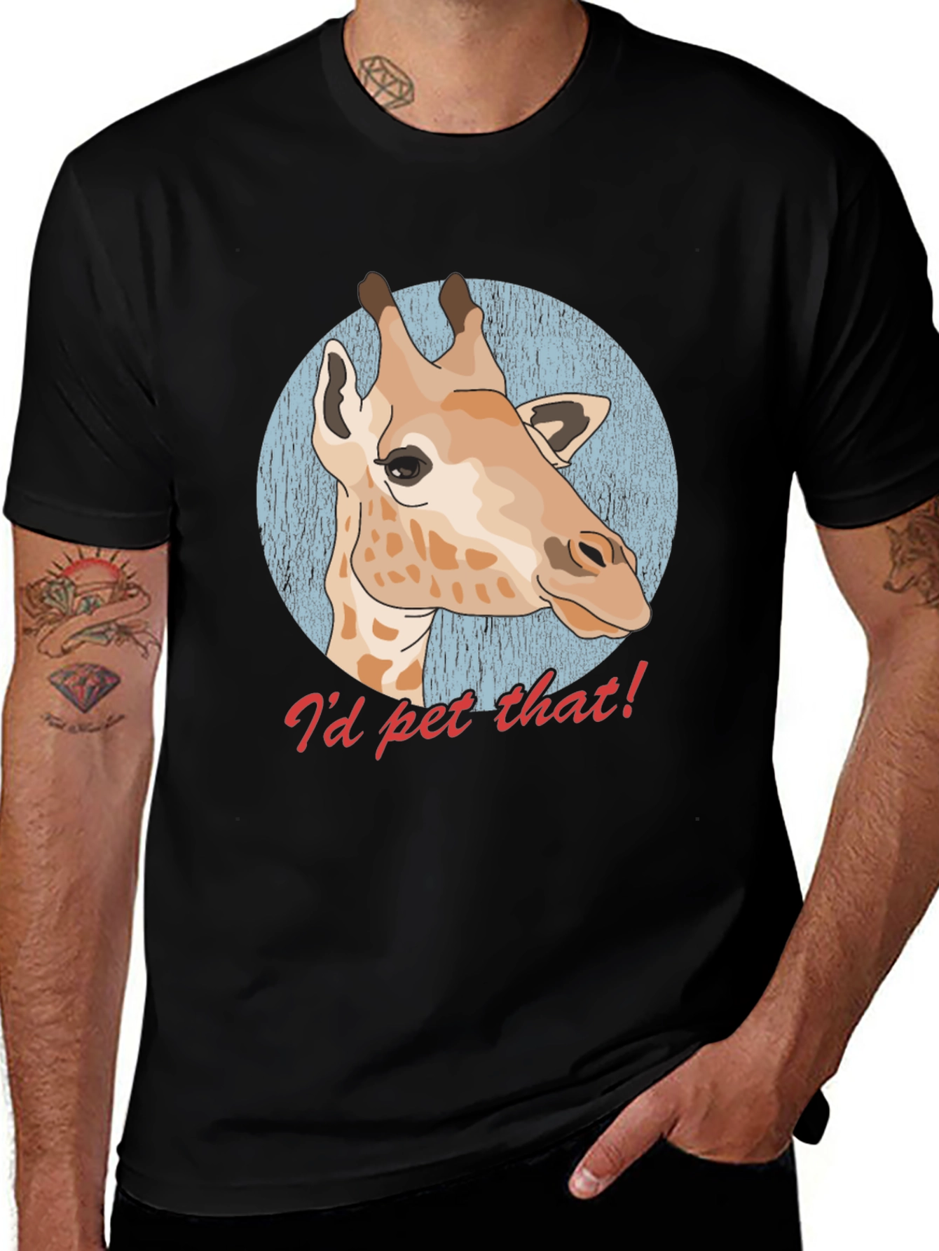 Id Pet That Giraffe T-Shirt
