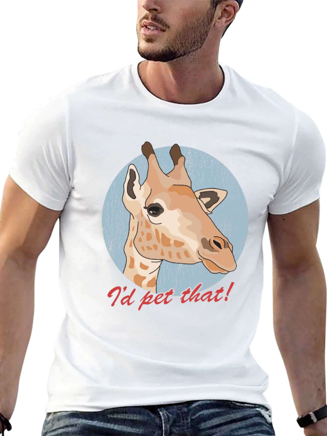 Id Pet That Giraffe T-Shirt