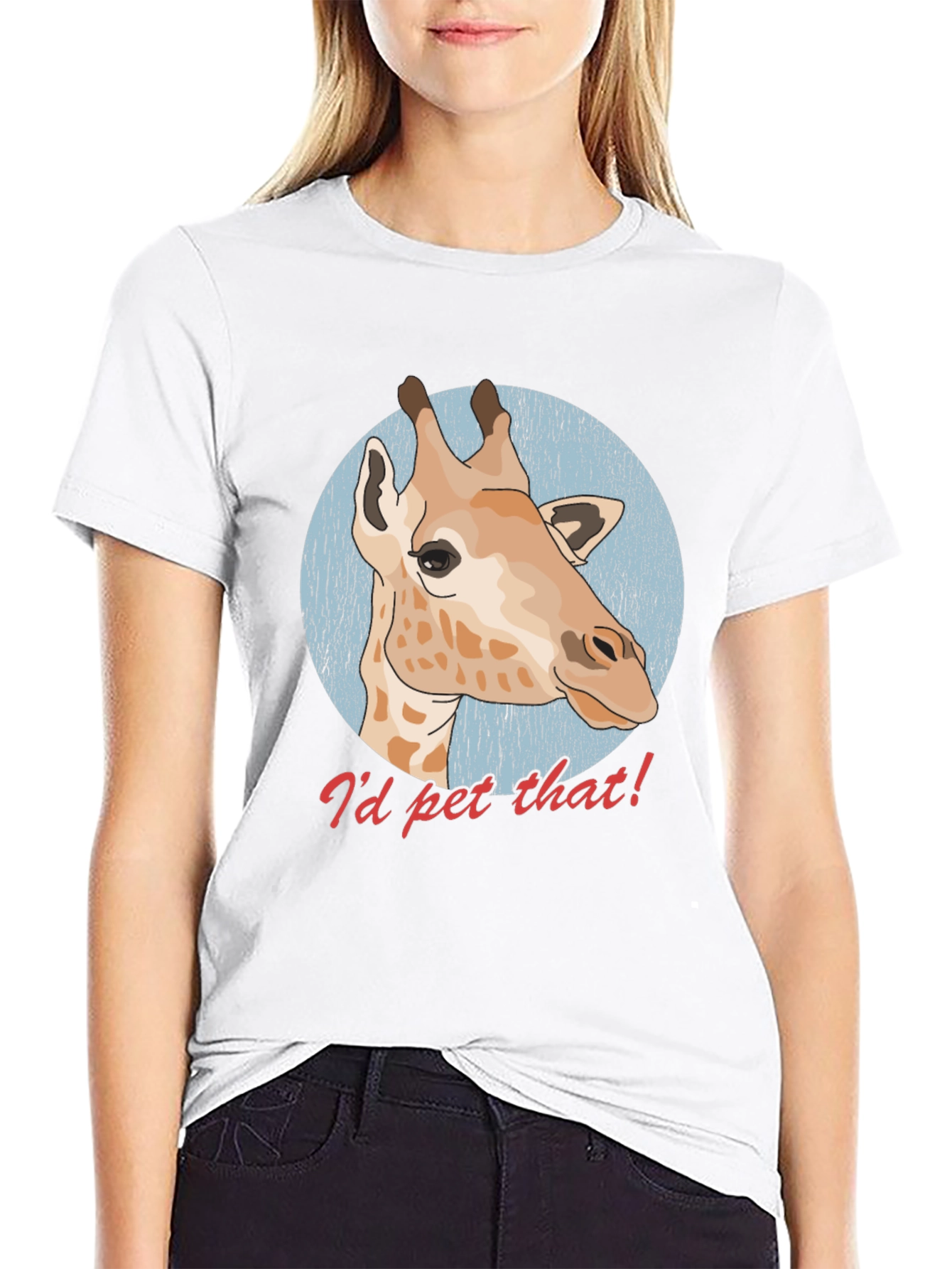 Id Pet That Giraffe T-Shirt