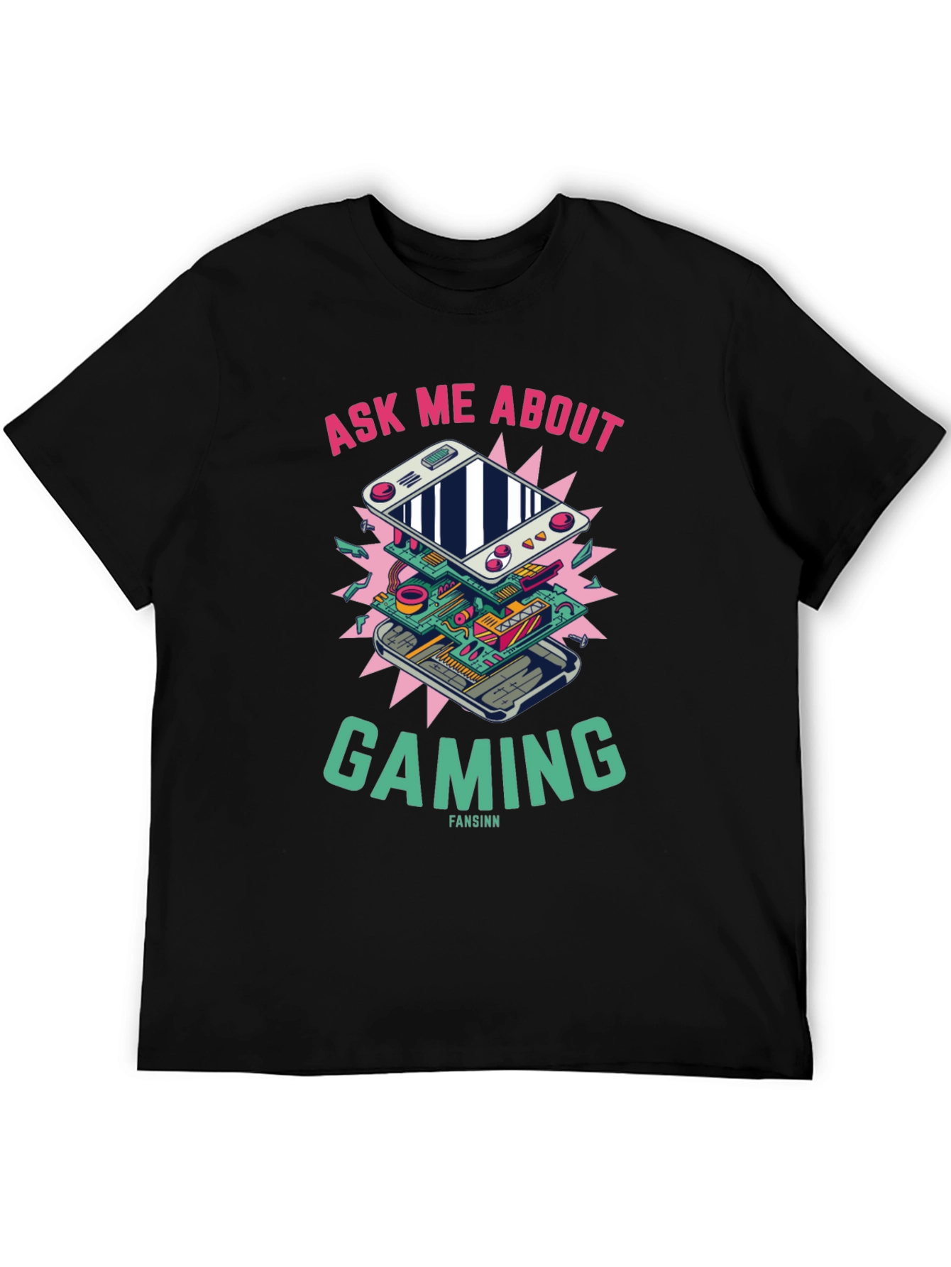 Gaming Console T-Shirt - Ask Me About Gaming
