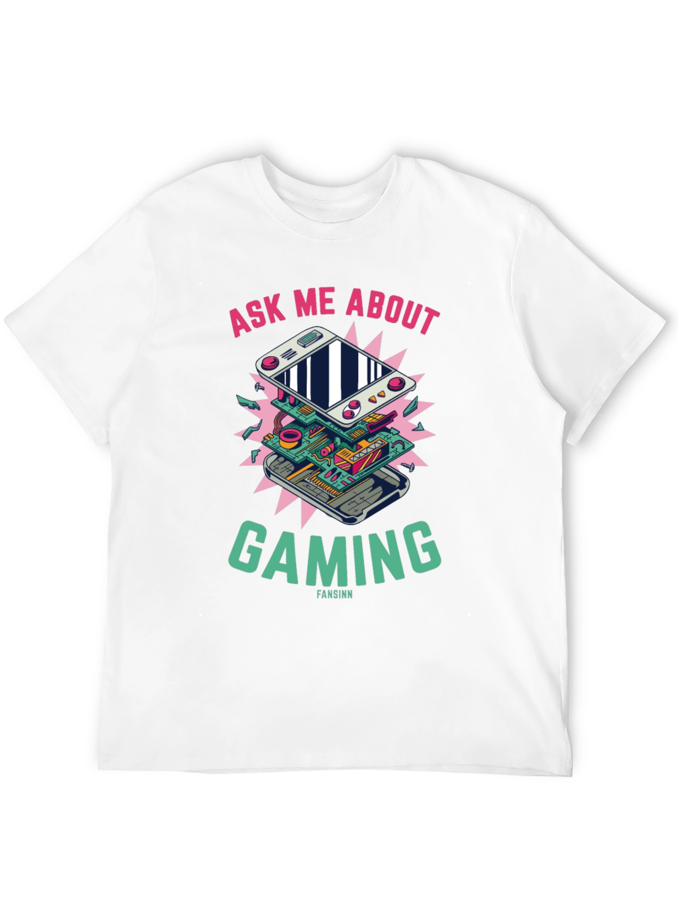 Gaming Console T-Shirt - Ask Me About Gaming