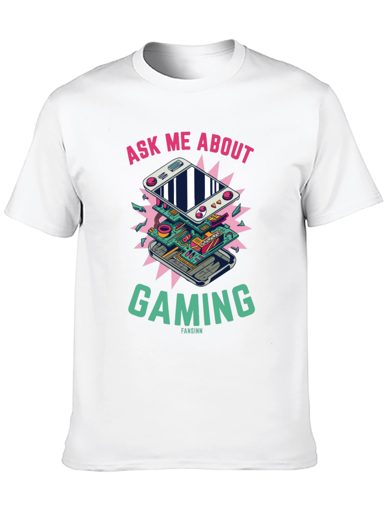 Gaming Console T-Shirt - Ask Me About Gaming