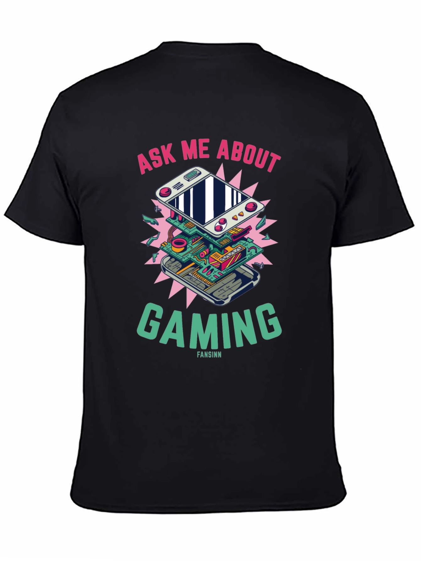 Gaming Console T-Shirt - Ask Me About Gaming