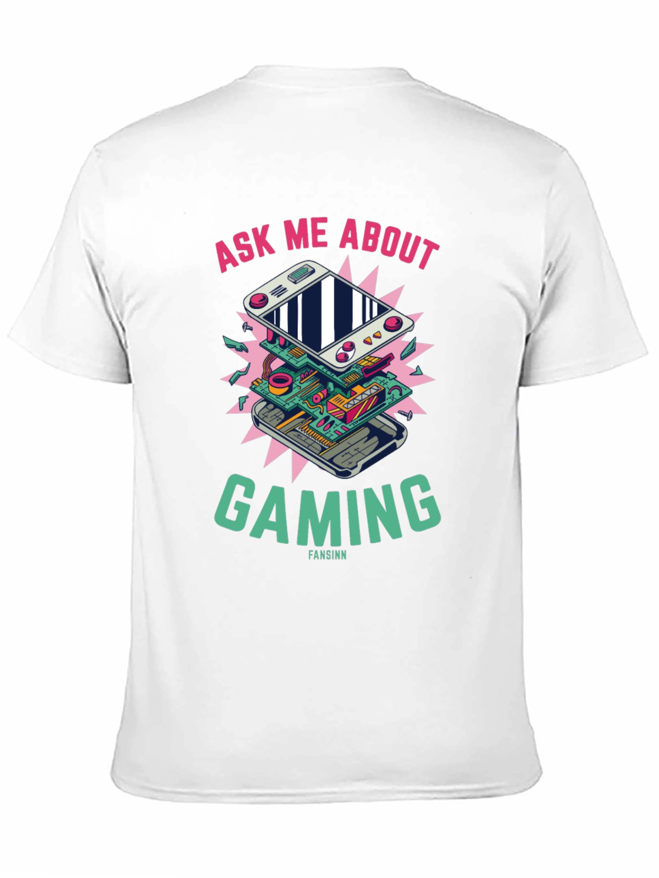 Gaming Console T-Shirt - Ask Me About Gaming