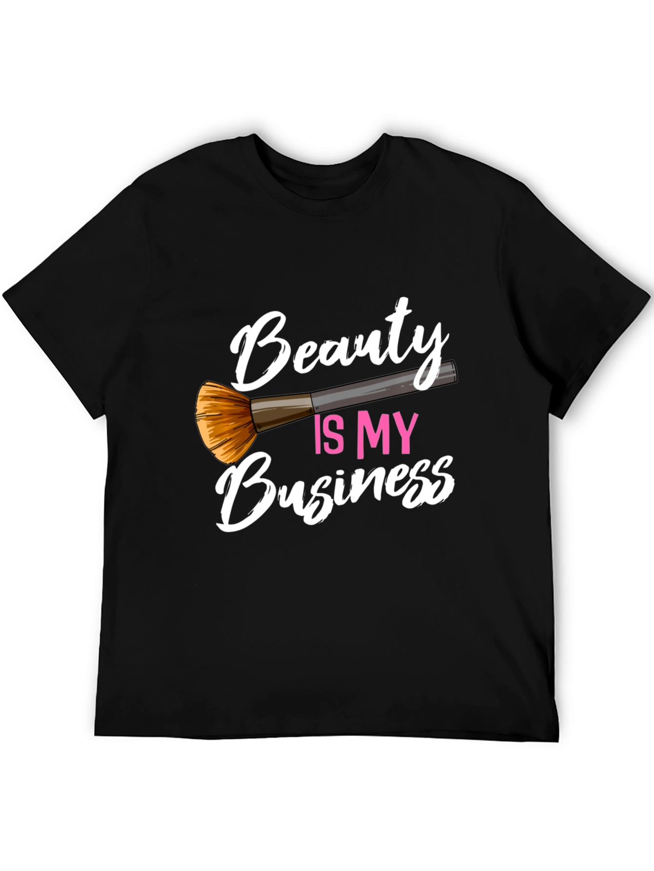 Beauty Is My Business Black Graphic Tee