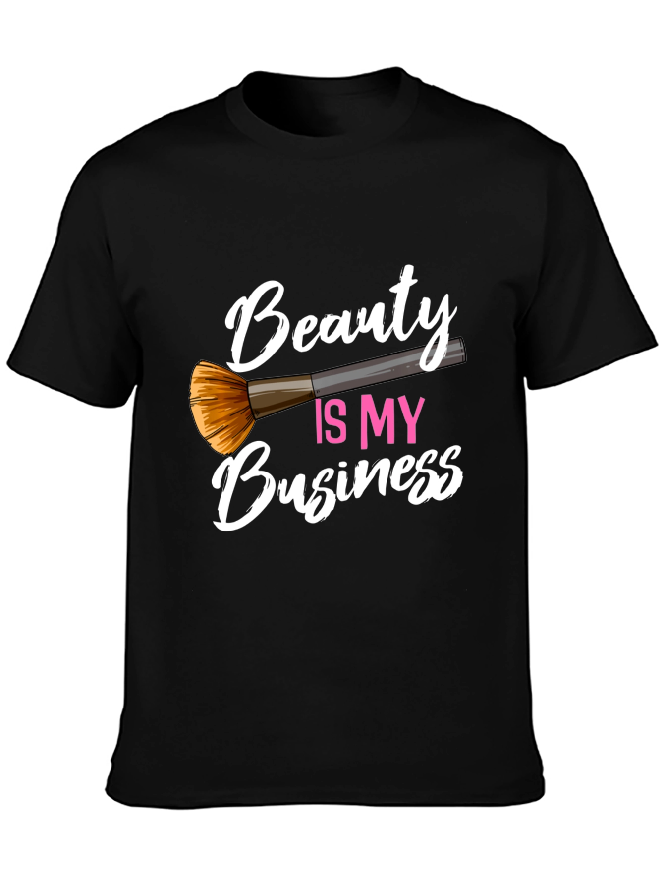 Beauty Is My Business Black Graphic Tee