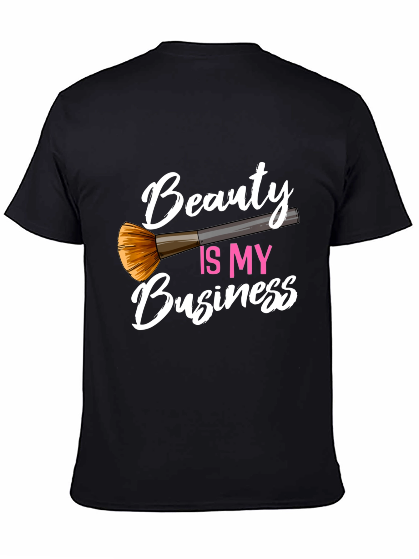 Beauty Is My Business Black Graphic Tee
