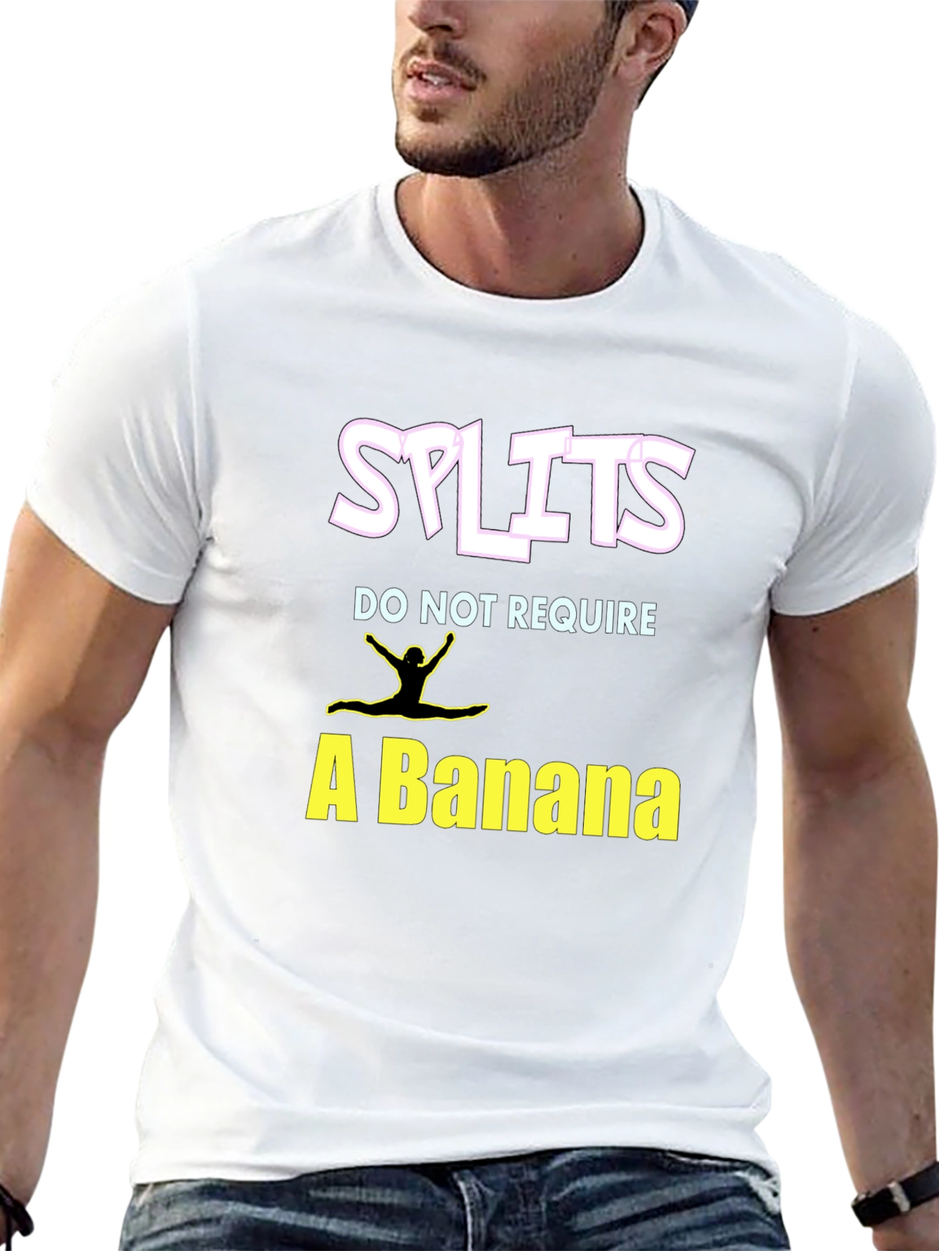 Splits Banana Funny Gymnast T-Shirt